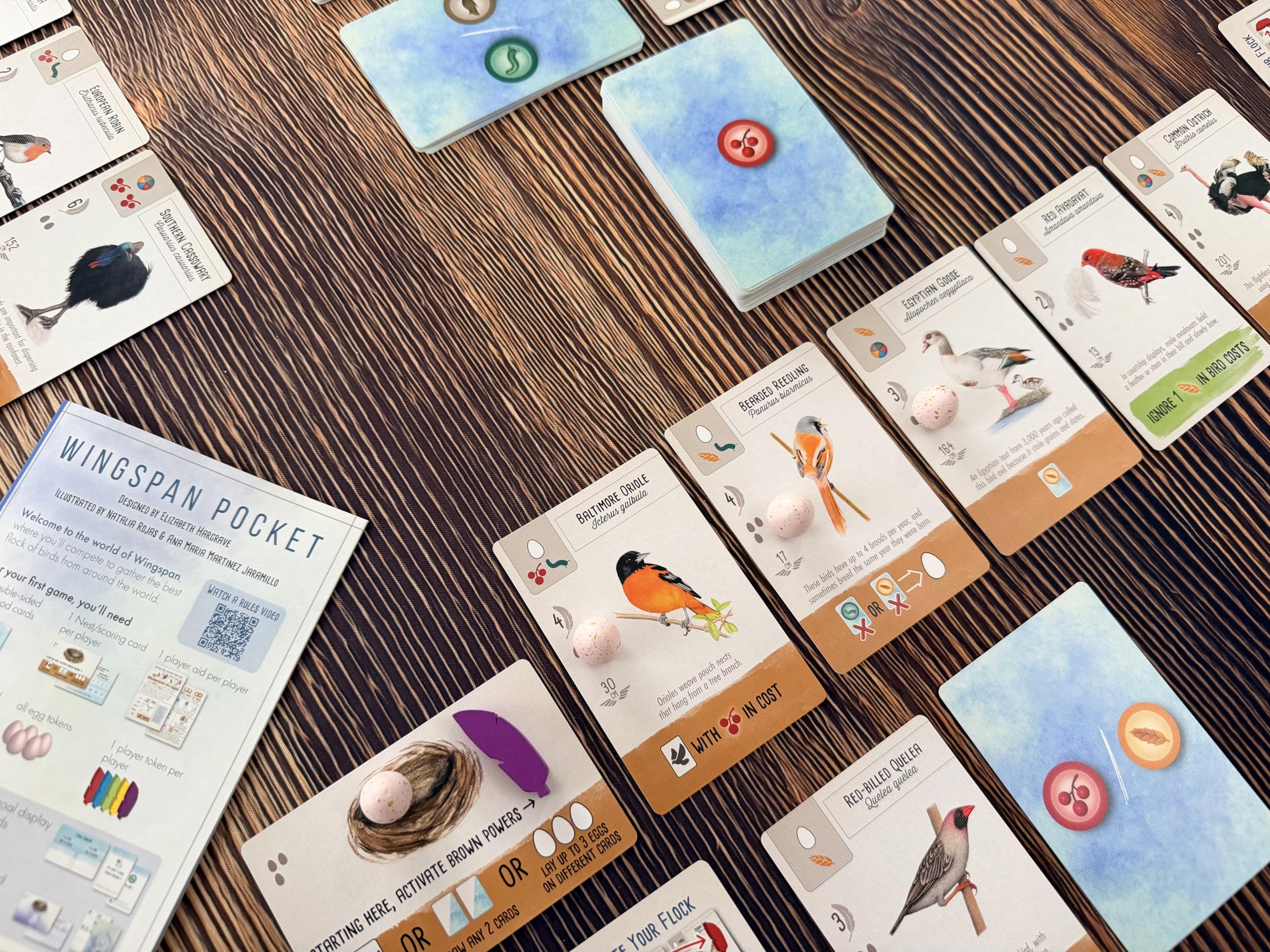 Stonemaier Games Wingspan Pocket - Travel-Friendly Strategic Card Game | Ages 8+ | 30 Min Playtime | 1-5 Players 4