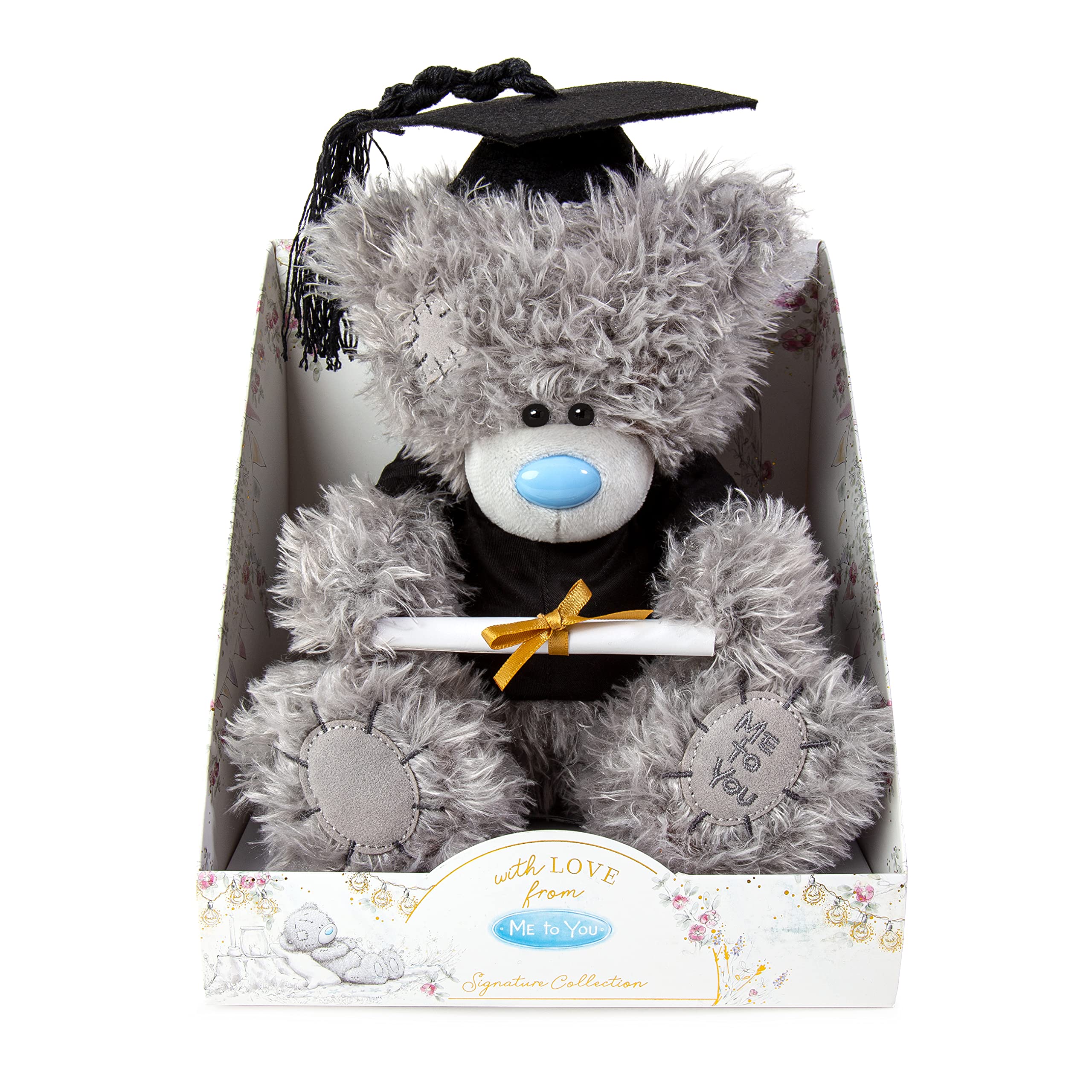 Me To You Bear Graduation Bear AP901105 - 19cm Grey Polyester Stuffed Animal 1