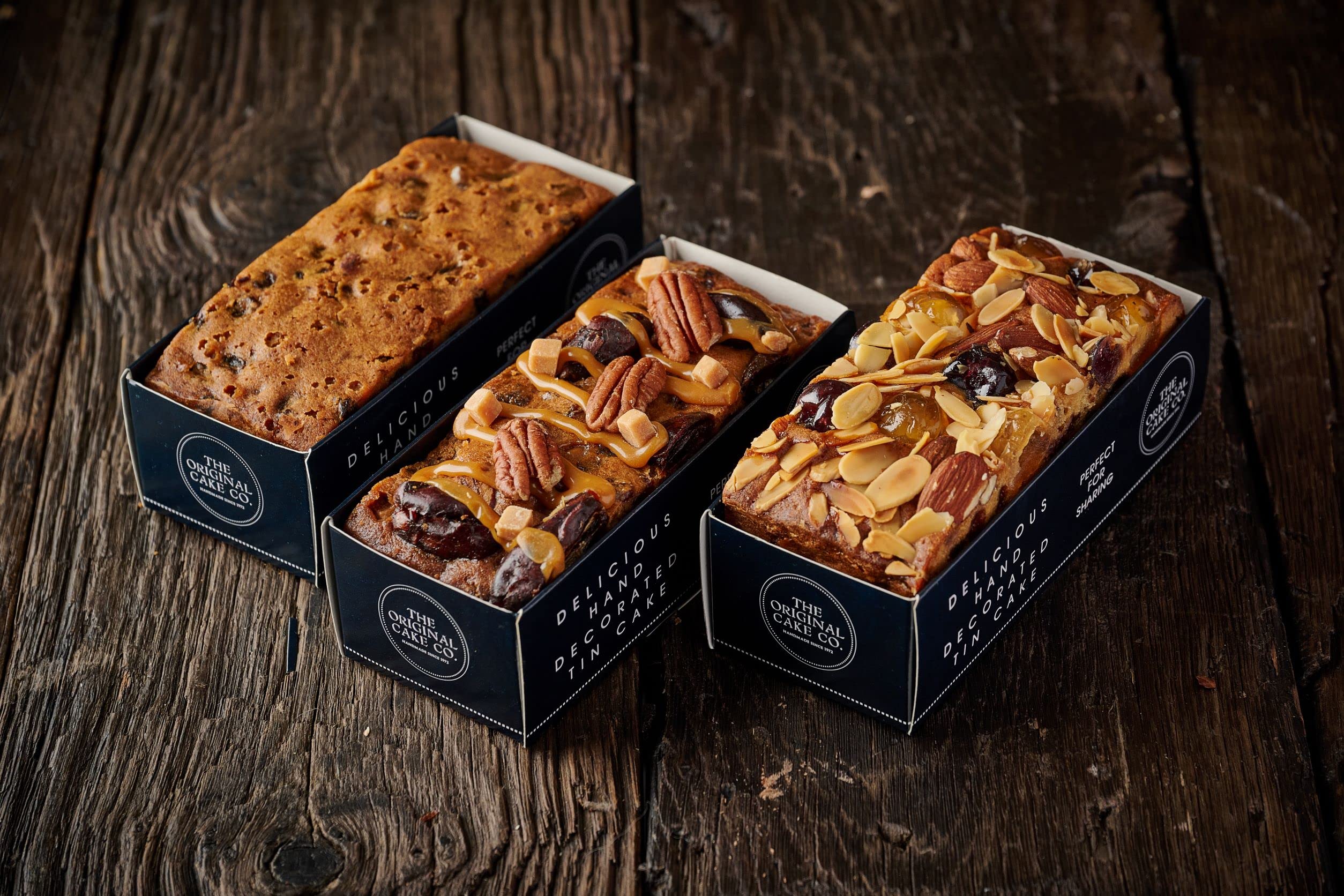 The Original Cake Company - Trio of Fruit Cake Selection with Butter, Genoa & Salted Caramel Date 5