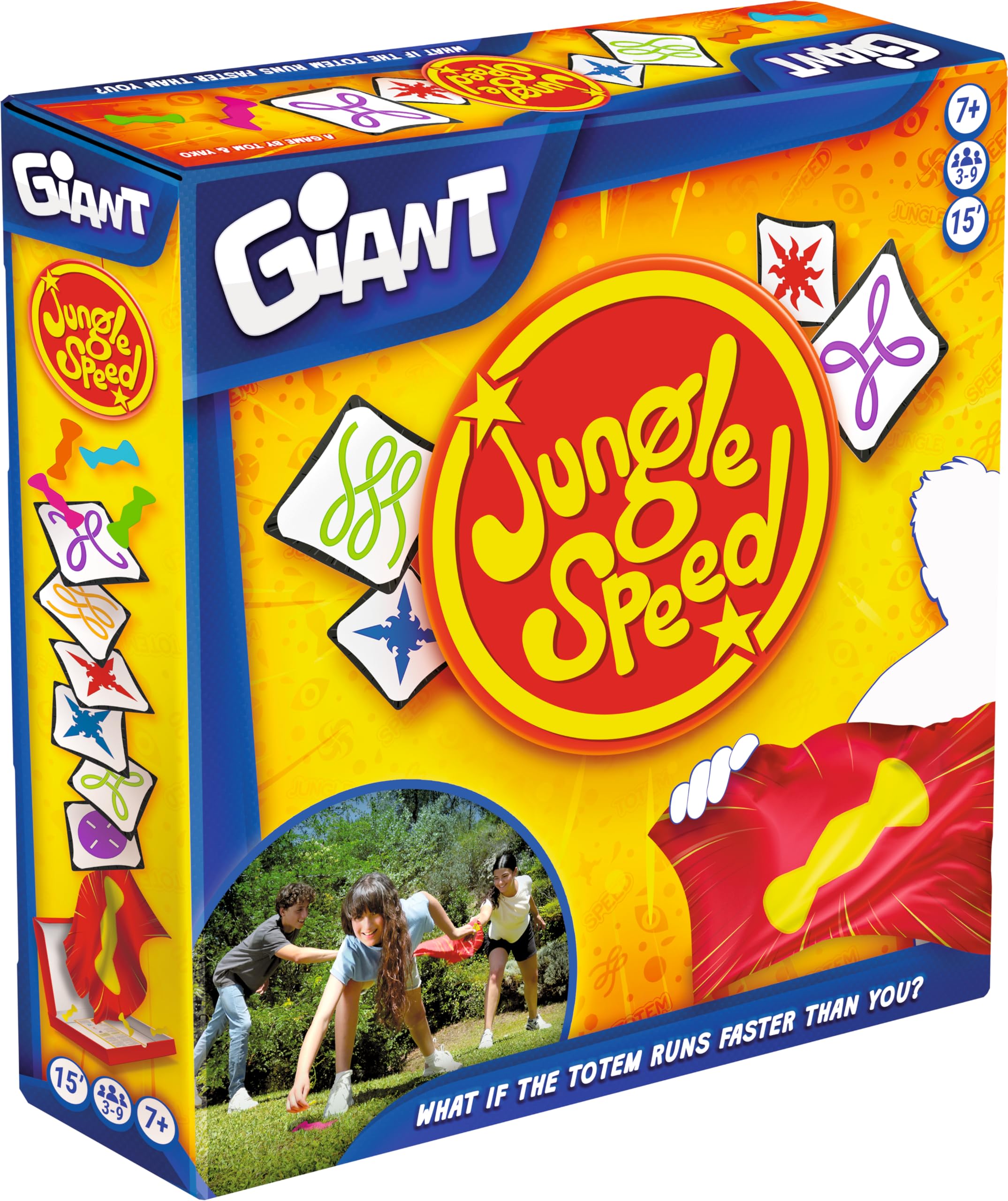 Zygomatic Jungle Speed Giant - Party Family Card Game | Ages 7+ | 3-9 Players