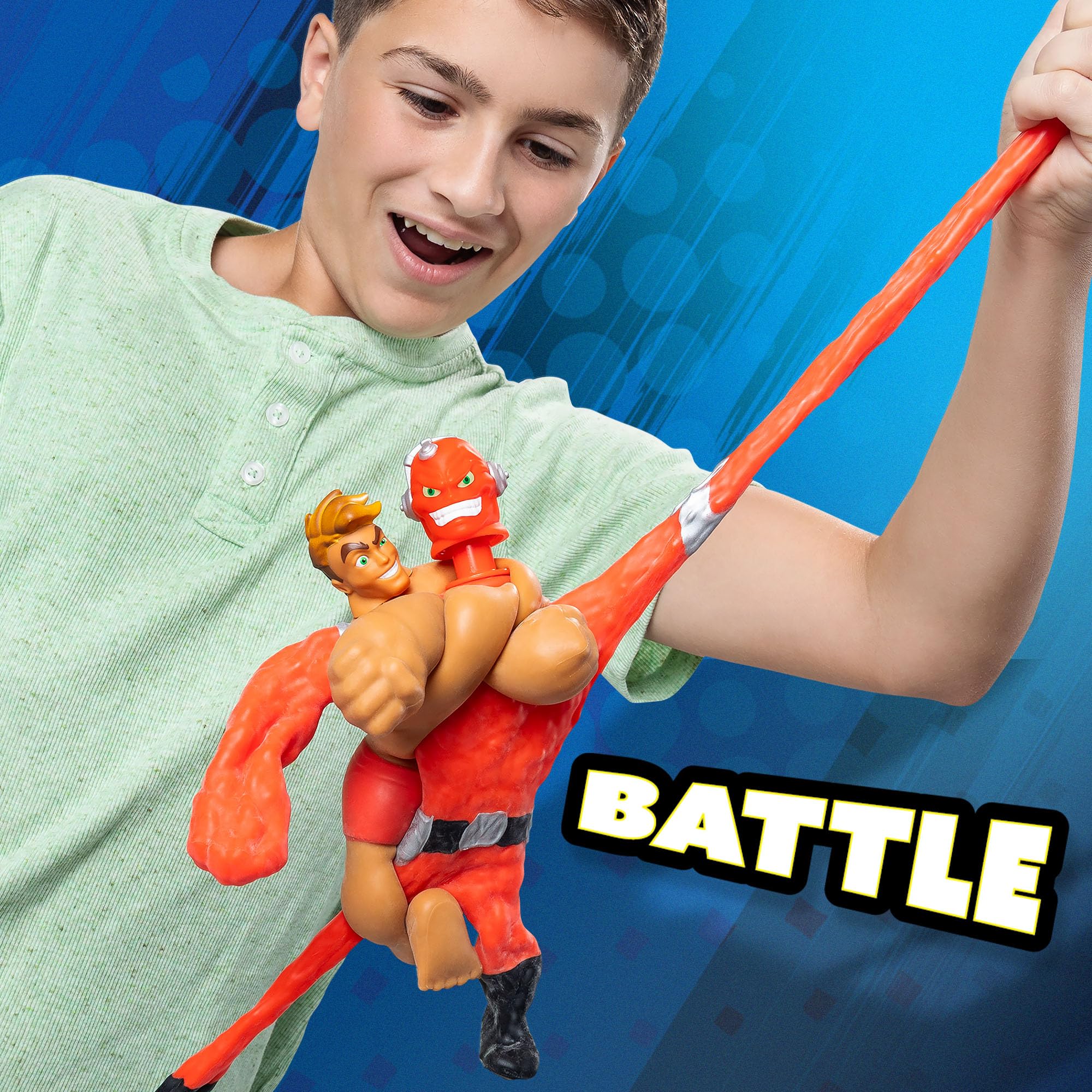 Stretch Armstrong Vac-Man Core Figure - Vacuum-Powered Stretch Action Figure 16