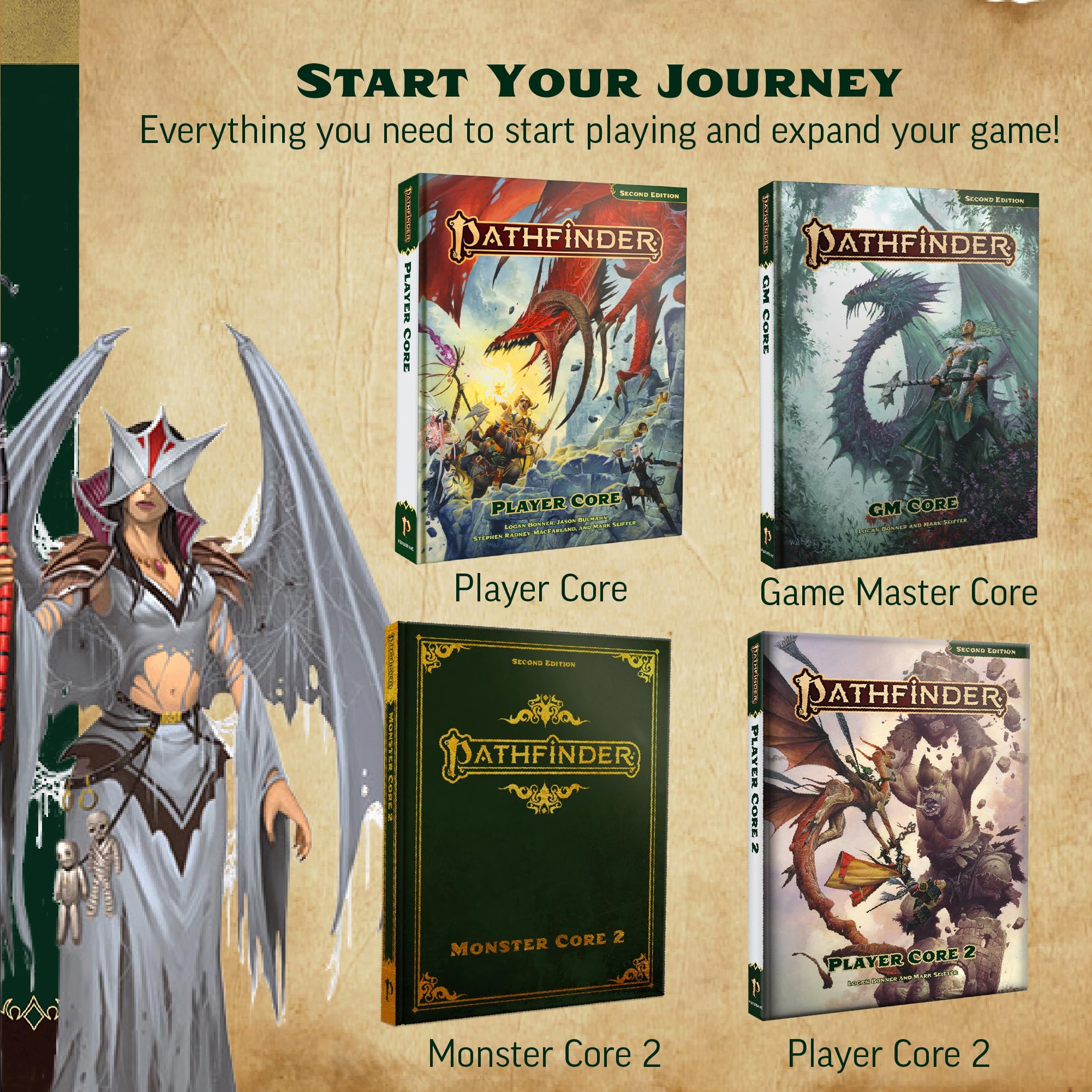 Paizo Pathfinder Monster Core Pocket Edition (P2) RPG Rulebook | 400+ Monsters | Ages 16+ 4