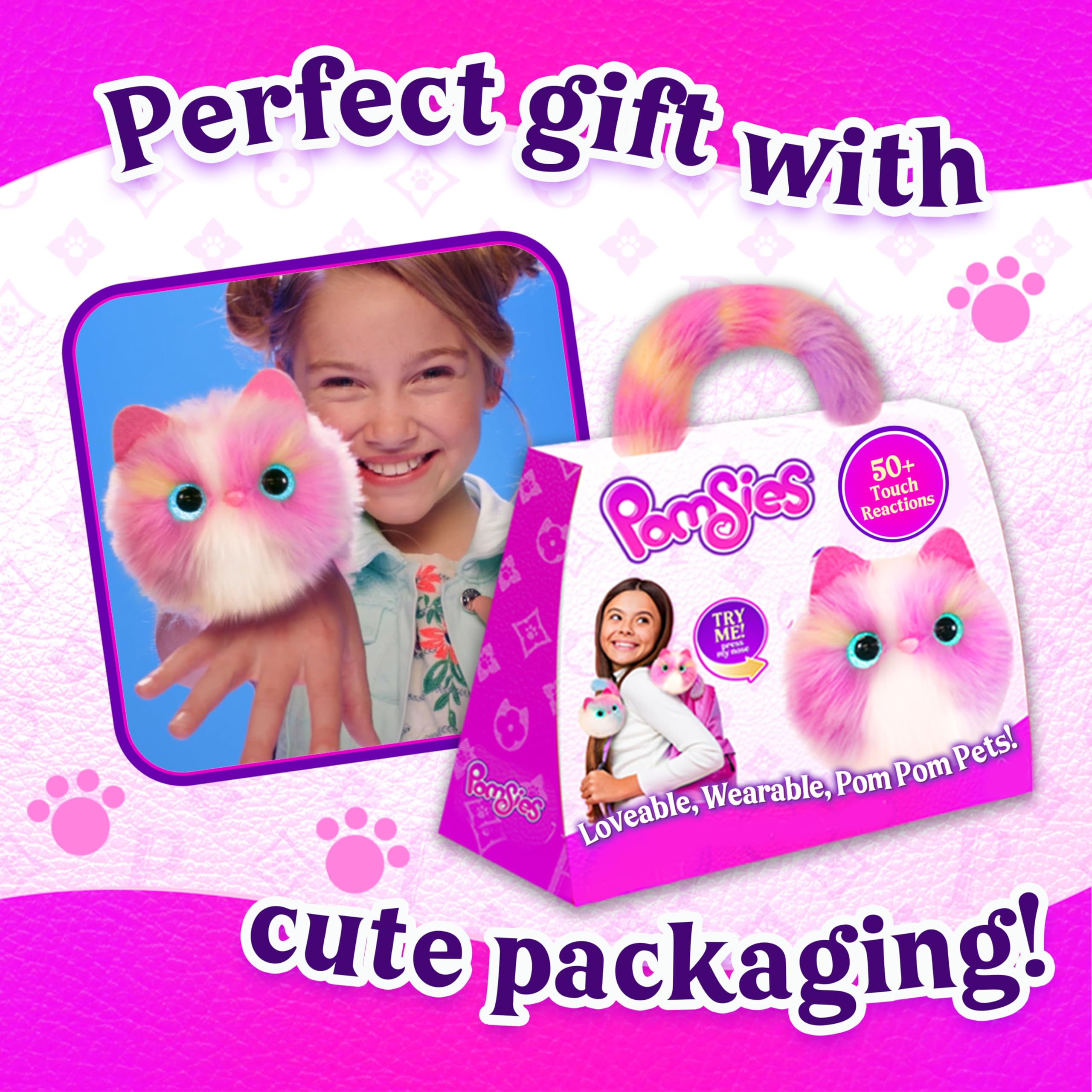Pomsies Skye Interactive Plush Toy - Light-Up Eyes, Dance & Pet Modes 9