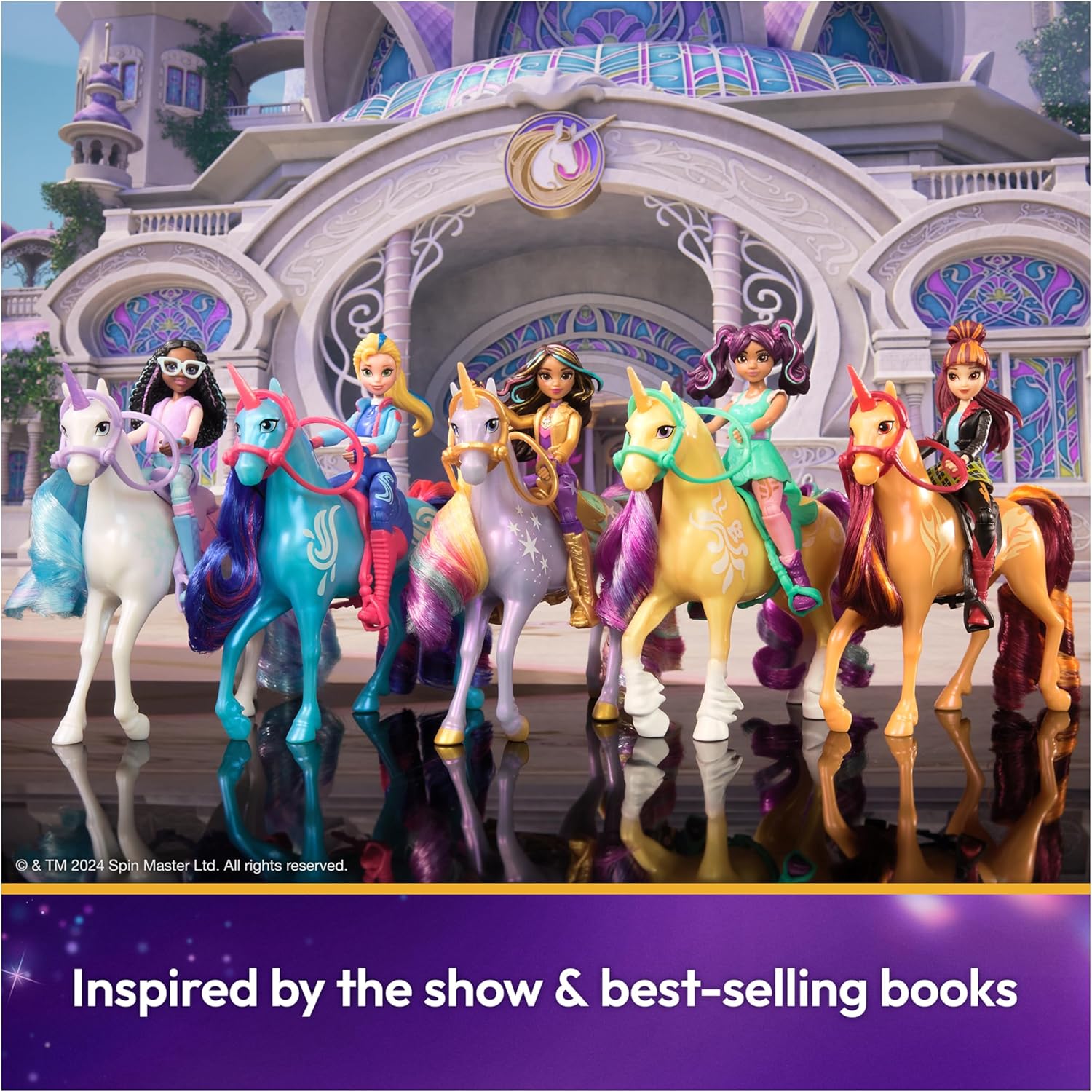 Unicorn Academy Sophia & Wildstar Set - Posable Doll and Unicorn Playset for Ages 4+ 7