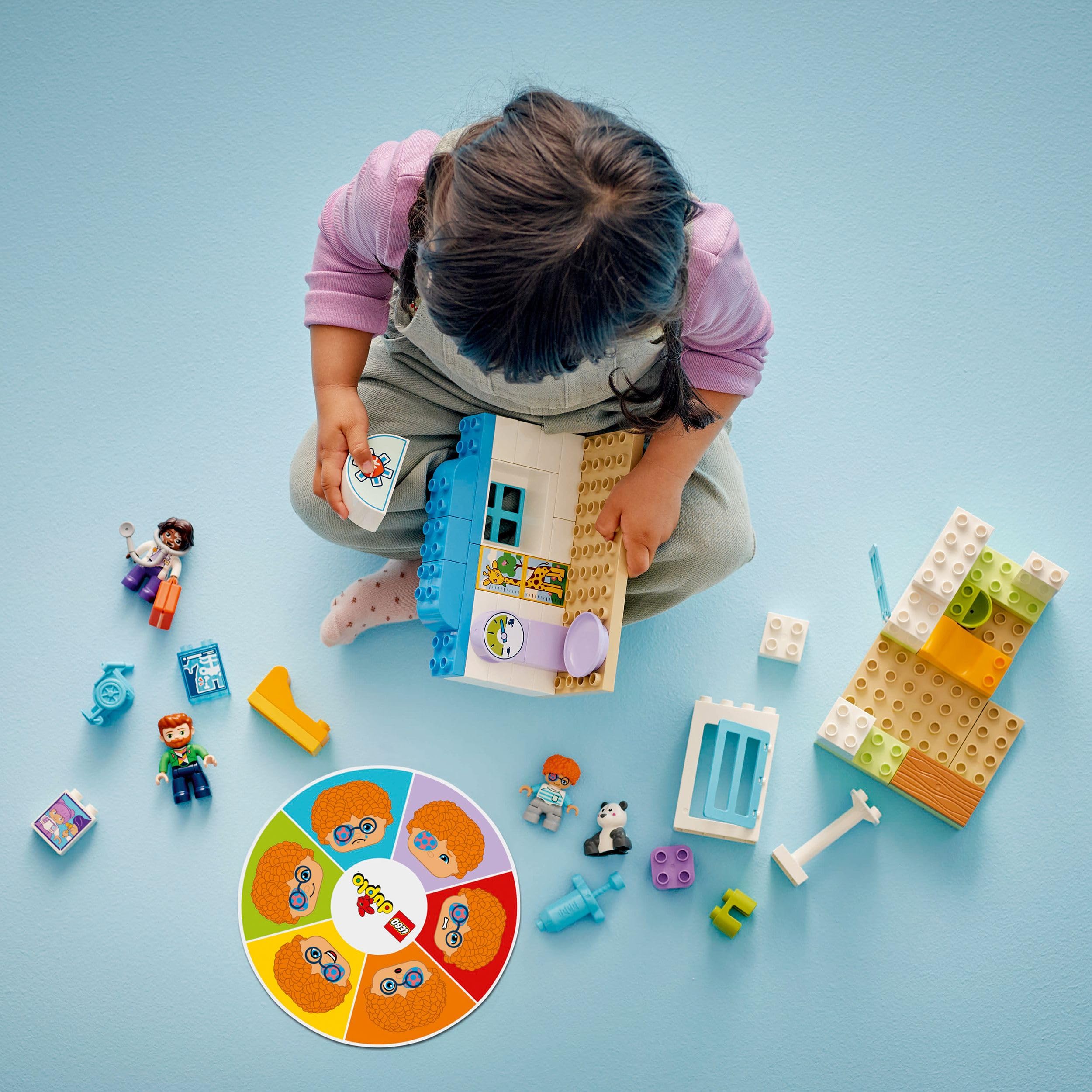 LEGO DUPLO First Time: Visit to the Doctor - Role Play Building Set for Toddlers 2+ 6
