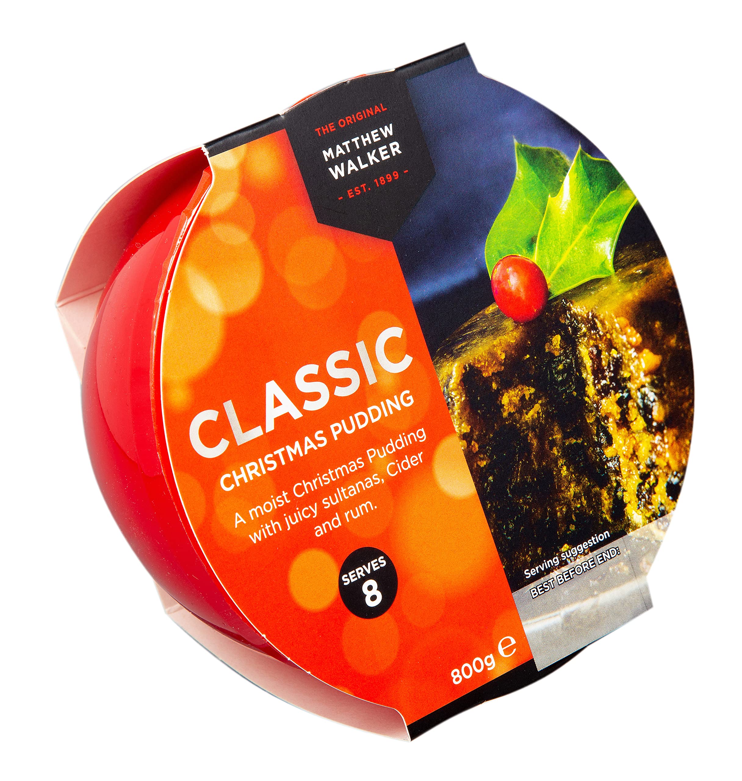 Matthew Walker Classic Vegan Christmas Pudding 800g 8