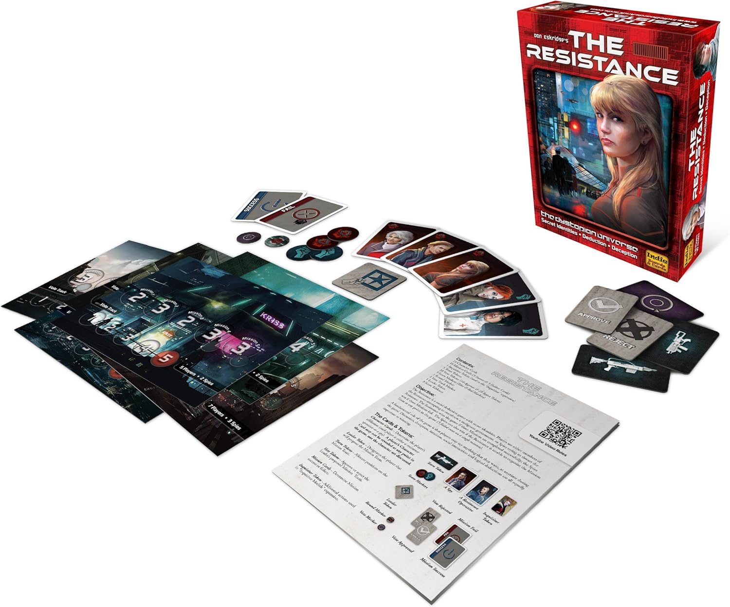 The Resistance RES2IBC Board Game 11