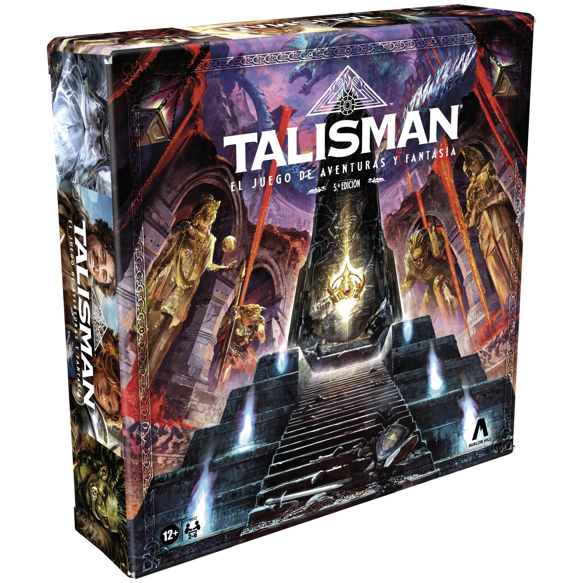 Hasbro Talisman: Das Fantasy-Abenteuerspiel, Brettspiel 4