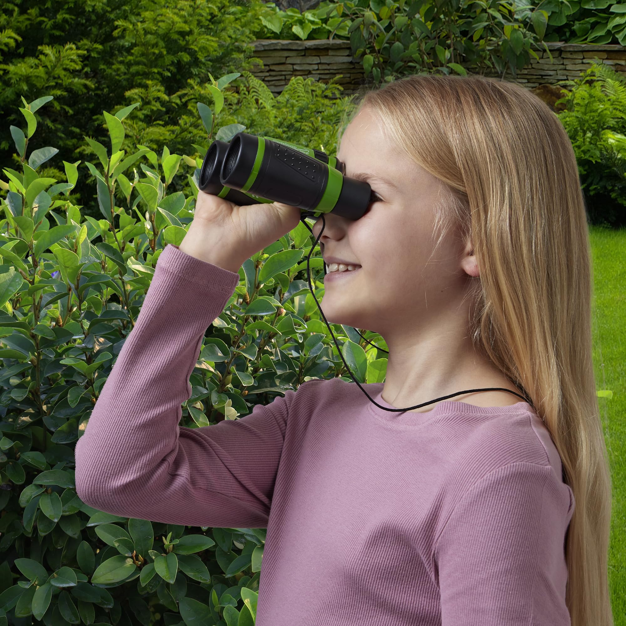 Outdoor Adventure Microscope - 20x to 40x Magnification with LED Light for Kids 6+ 12