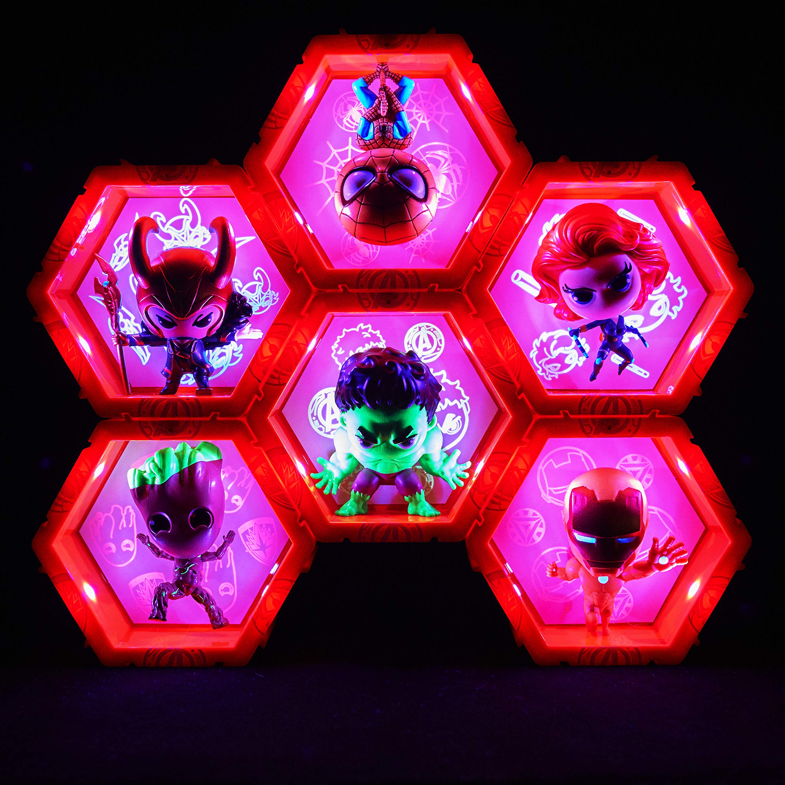 WOW! PODS Marvel Avengers Collection - Iron Man Light-Up Bobble-Head Figure (Avengers - Iron Man) 8