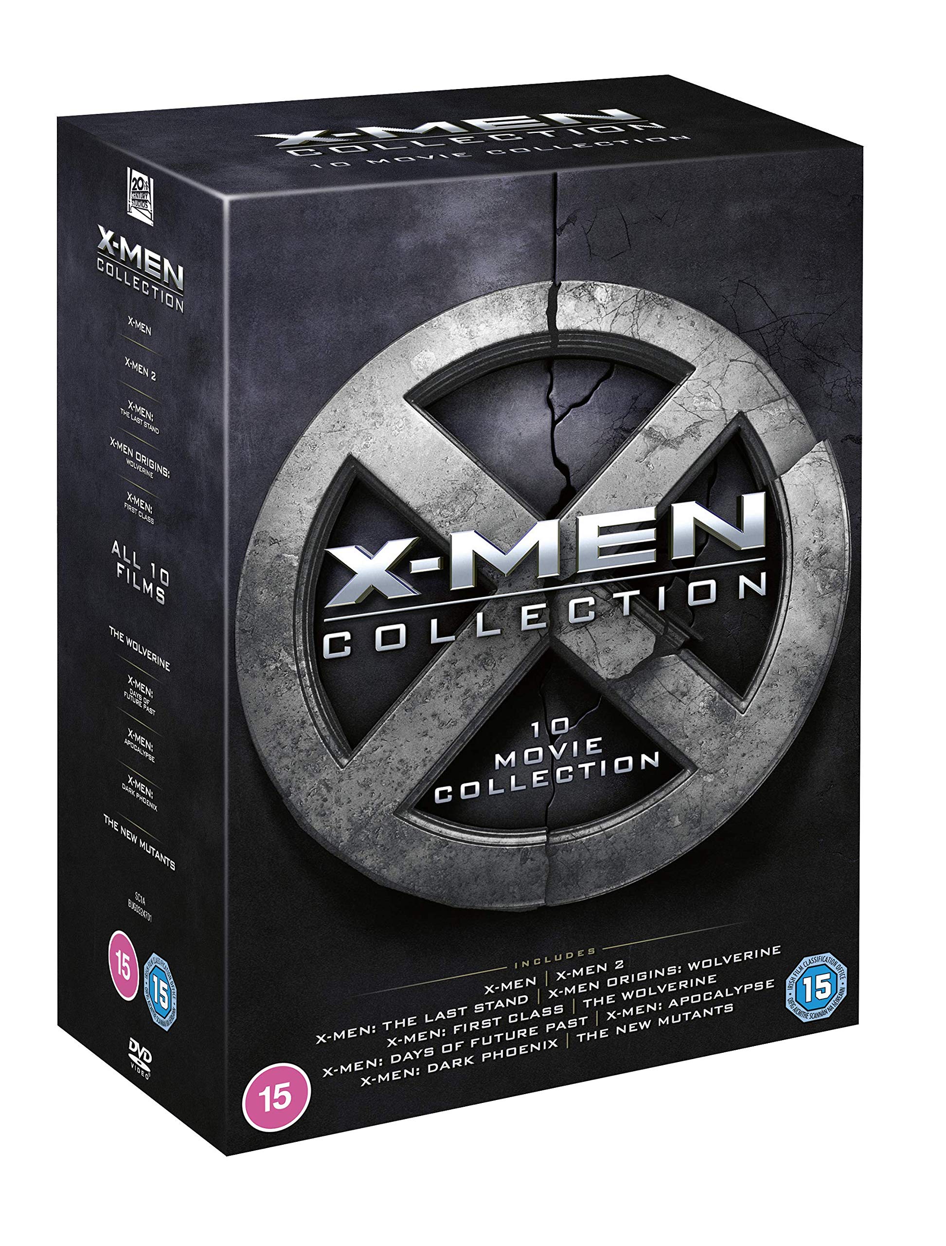 X-Men 1-10 Movie Collection [10-DVD Box Set]