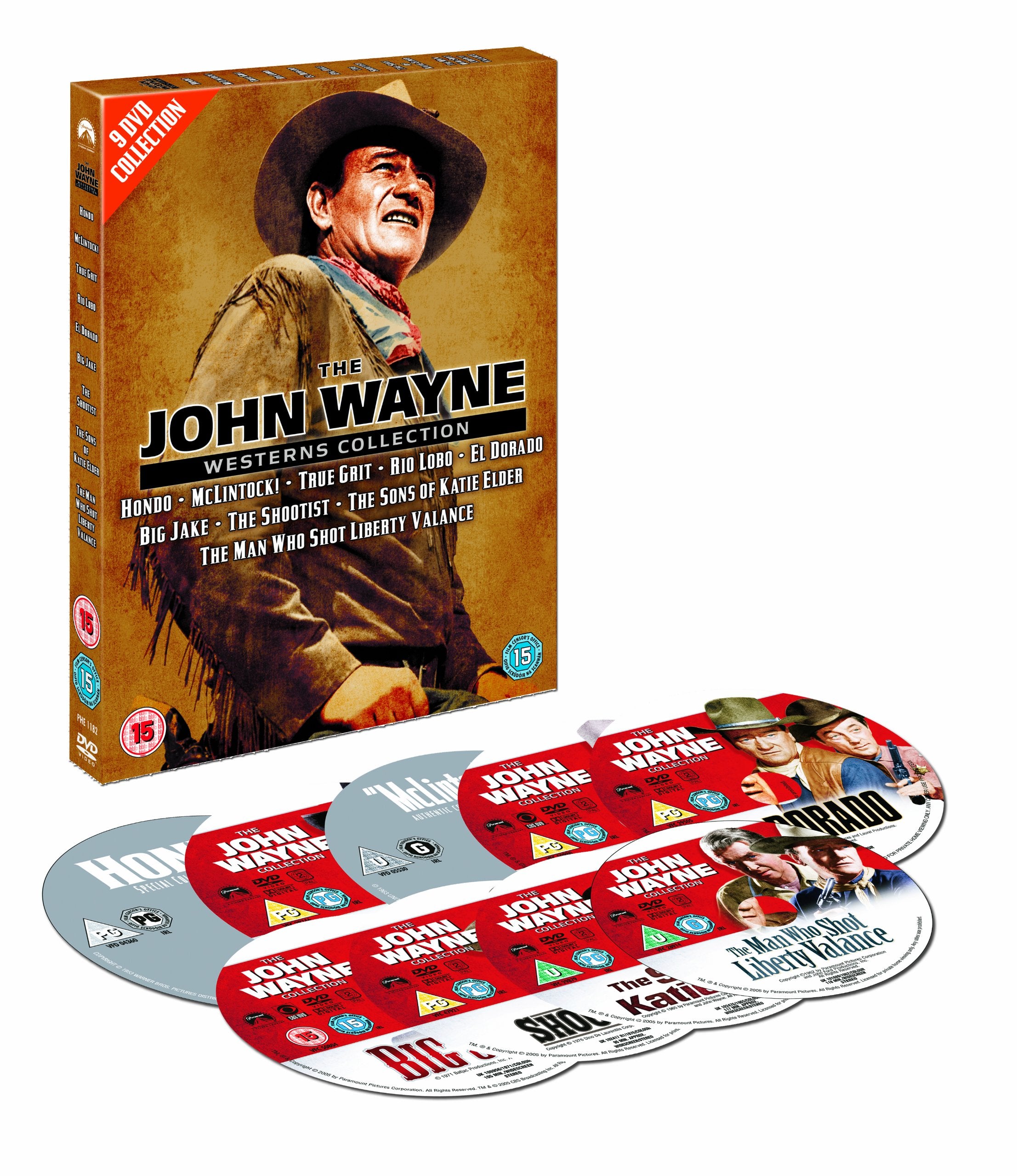 The John Wayne Westerns Collection [DVD]