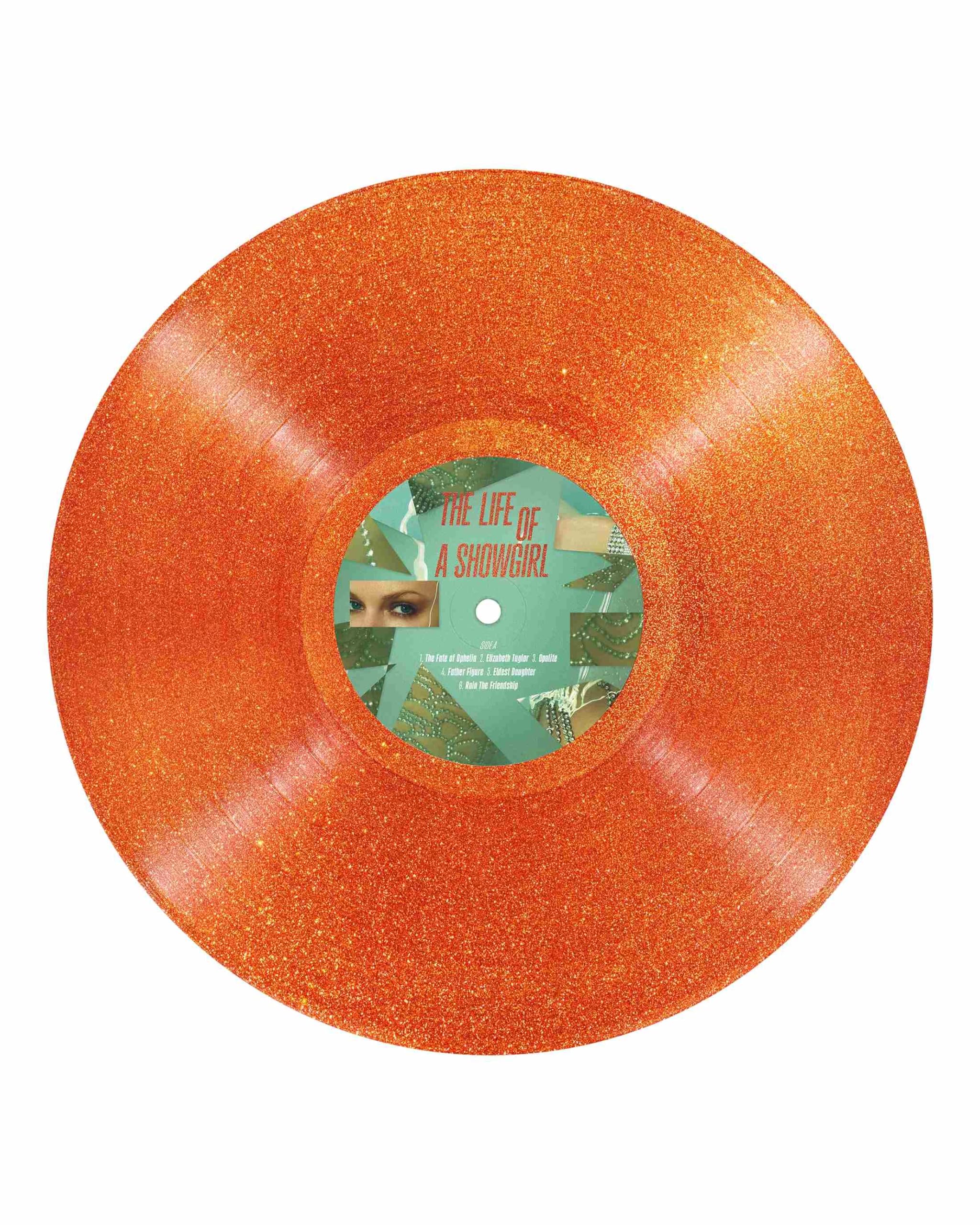 Taylor Swift - The Life Of A Showgirl: Sweat And Vanilla Perfume Portofino Orange Glitter [Vinyl] 2