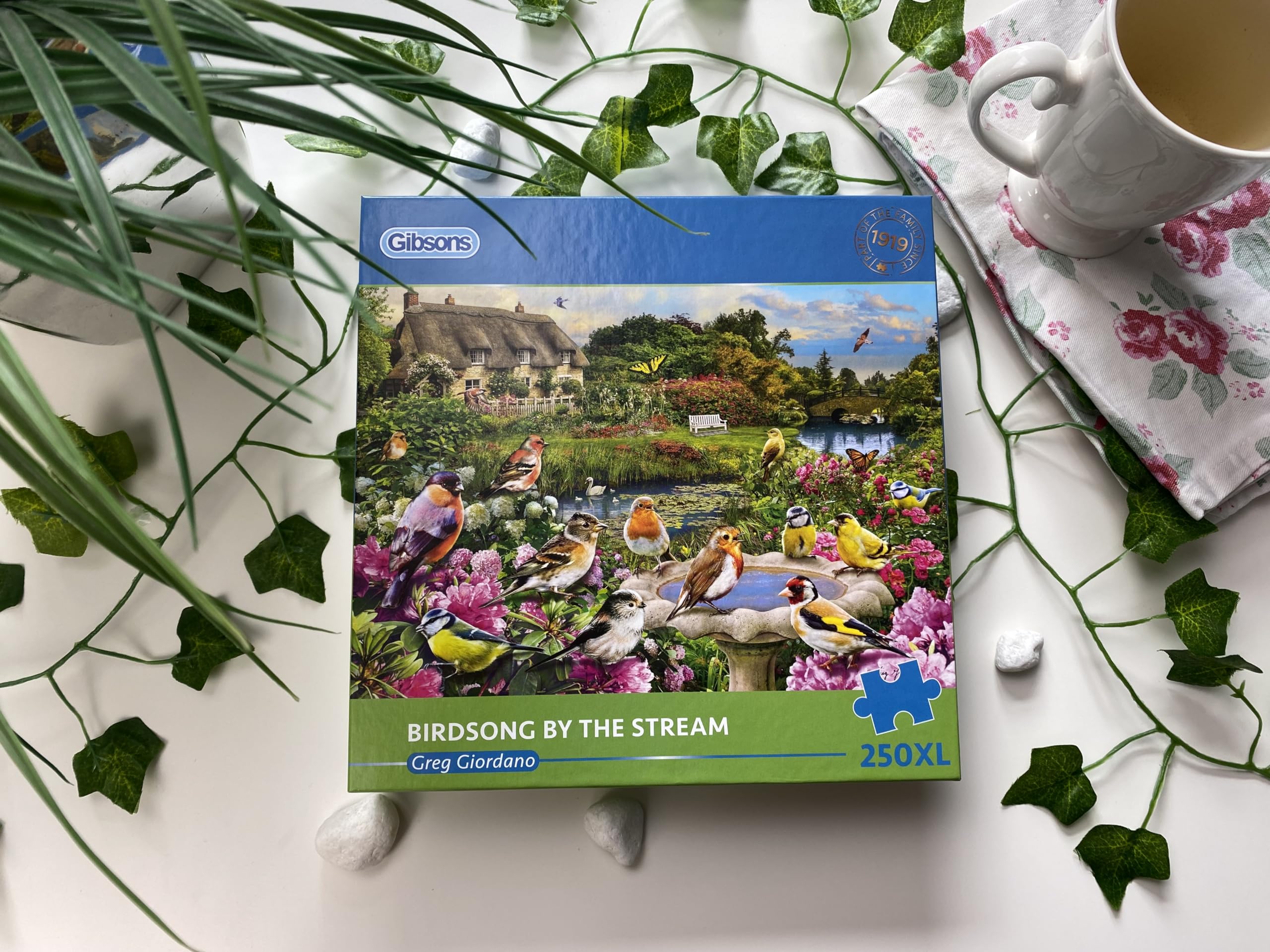 Gibsons Birdsong by the Stream Jigsaw Puzzle - 1000 Pieces | Nature Theme | Adult Puzzle 4