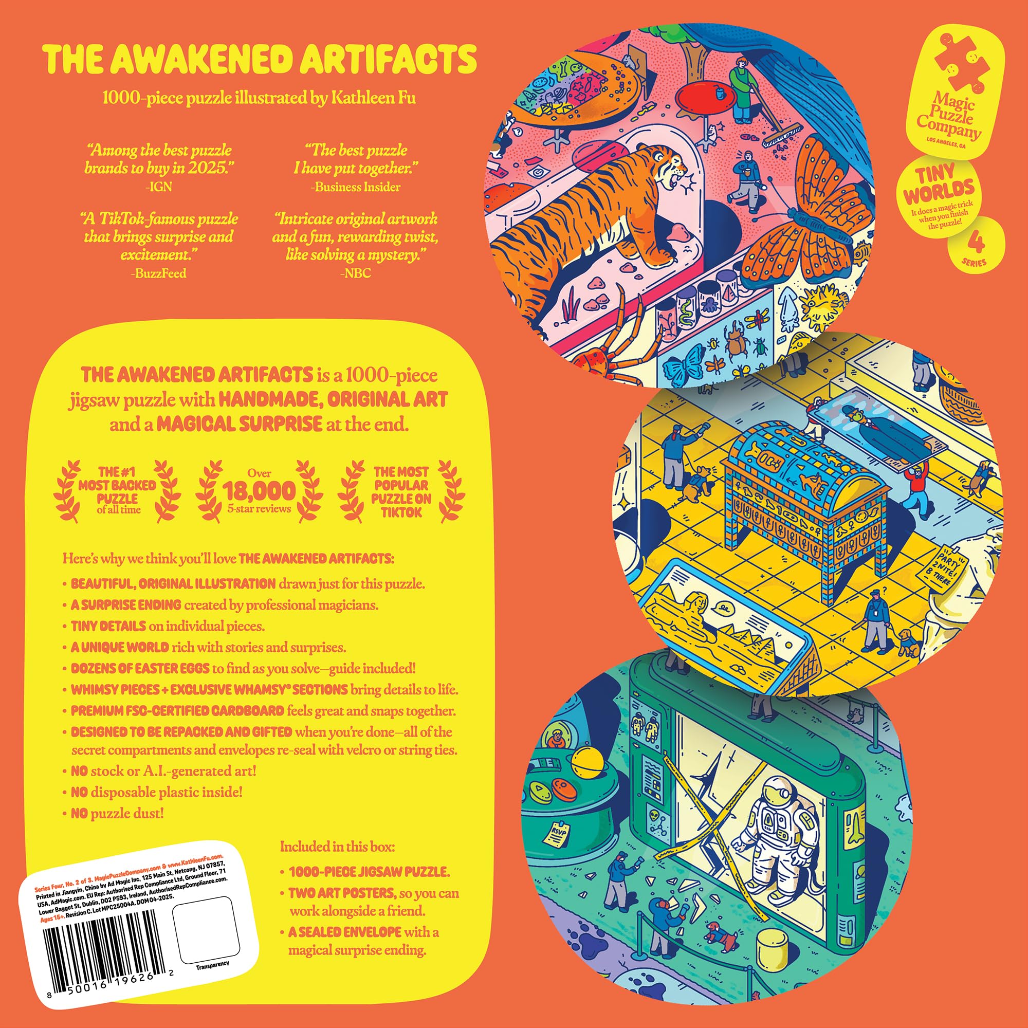 The Awakened Artifacts - 1000-Piece Magic Puzzle with Visual Illusion Ending 7