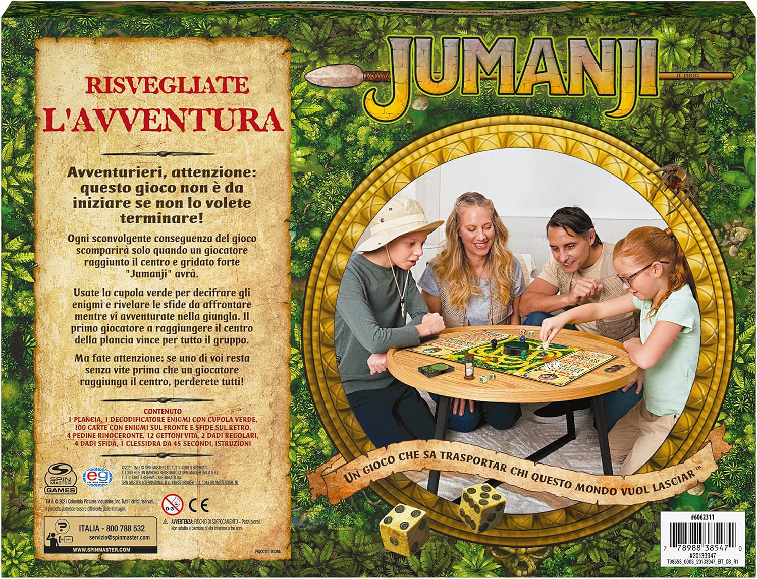 Spin Master Jumanji The Game Board Game 4