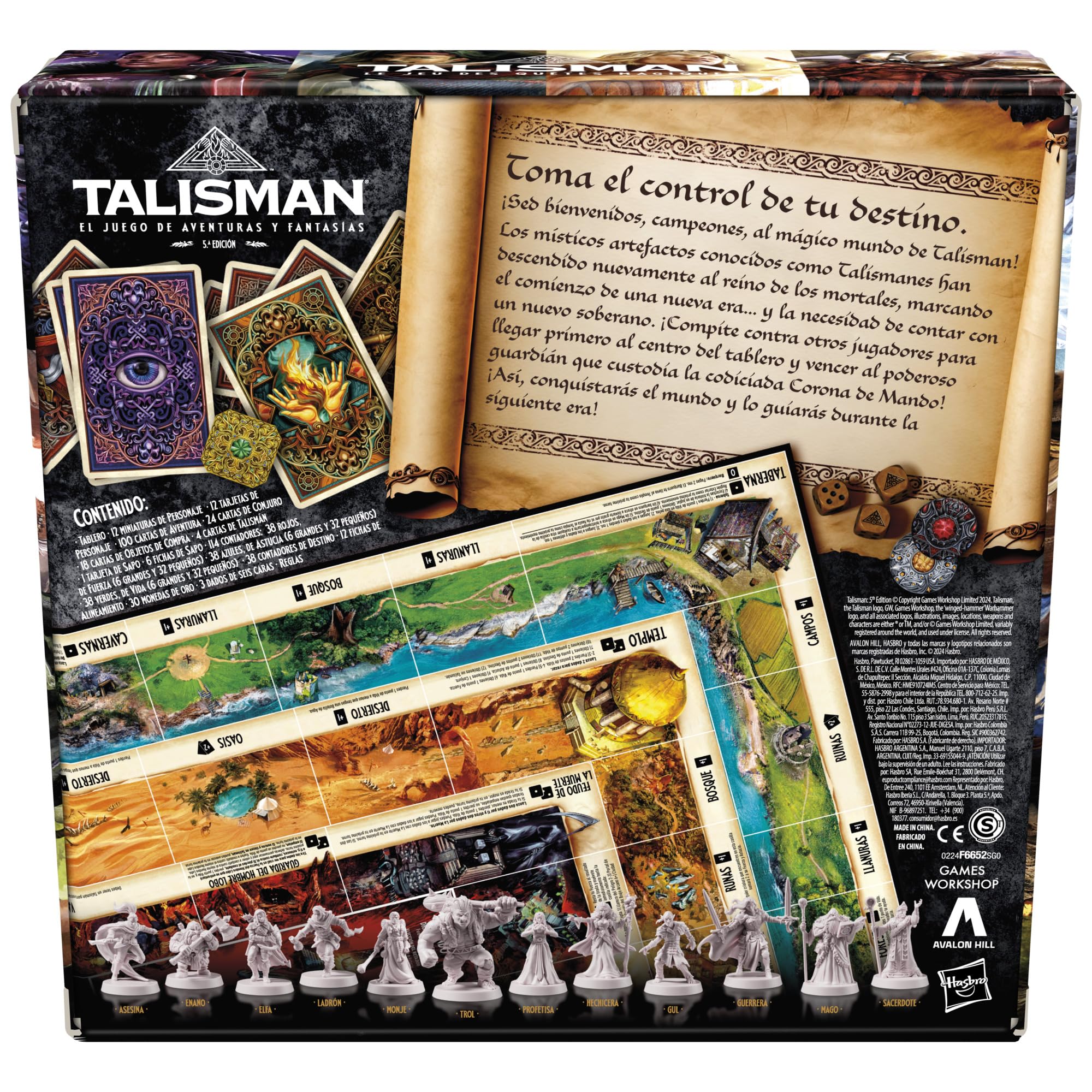 Hasbro Talisman: Das Fantasy-Abenteuerspiel, Brettspiel 3