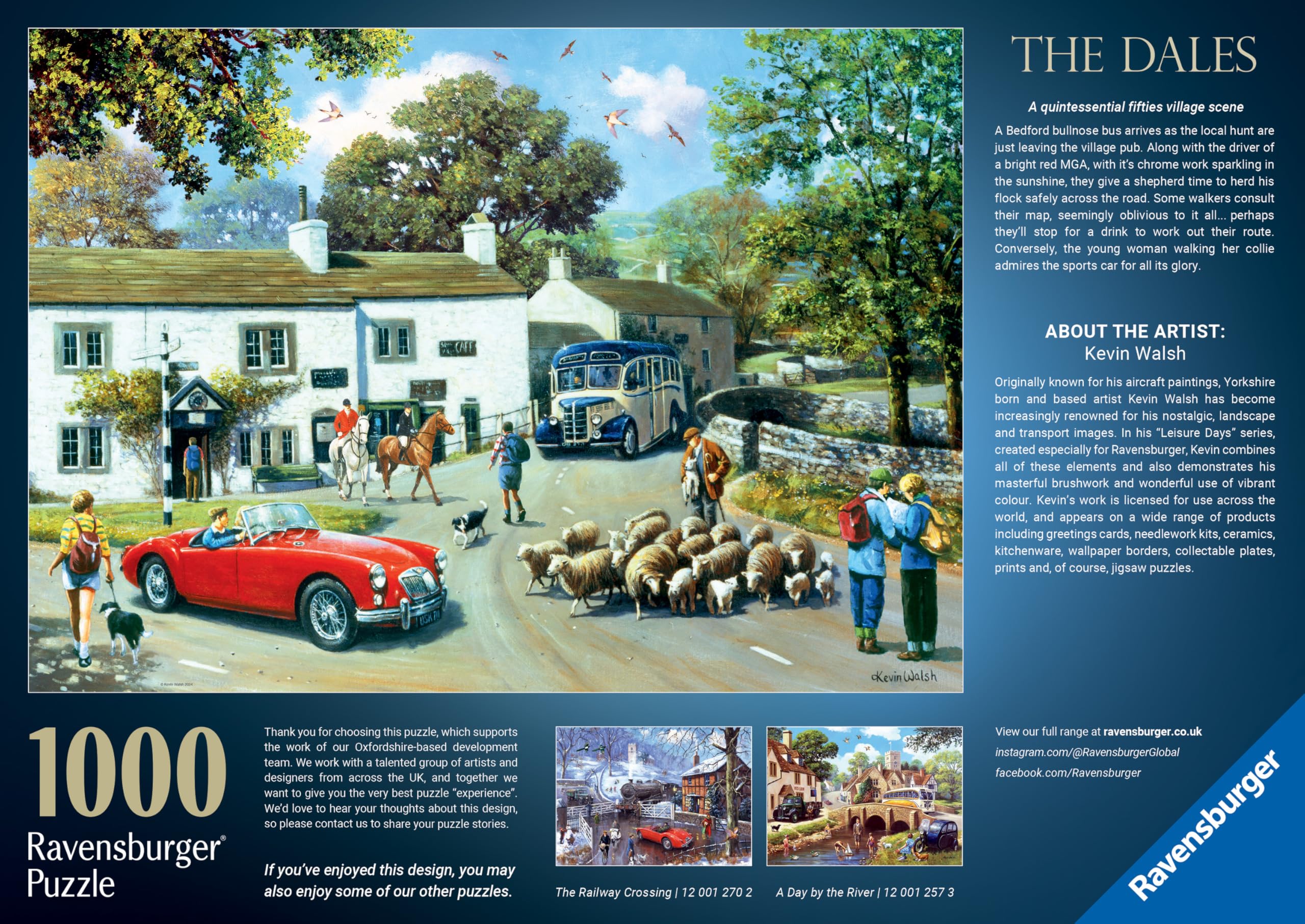 Ravensburger The Dales 1000 Piece Jigsaw Puzzle for Adults and Kids Age 12+ | 70 x 50cm 6