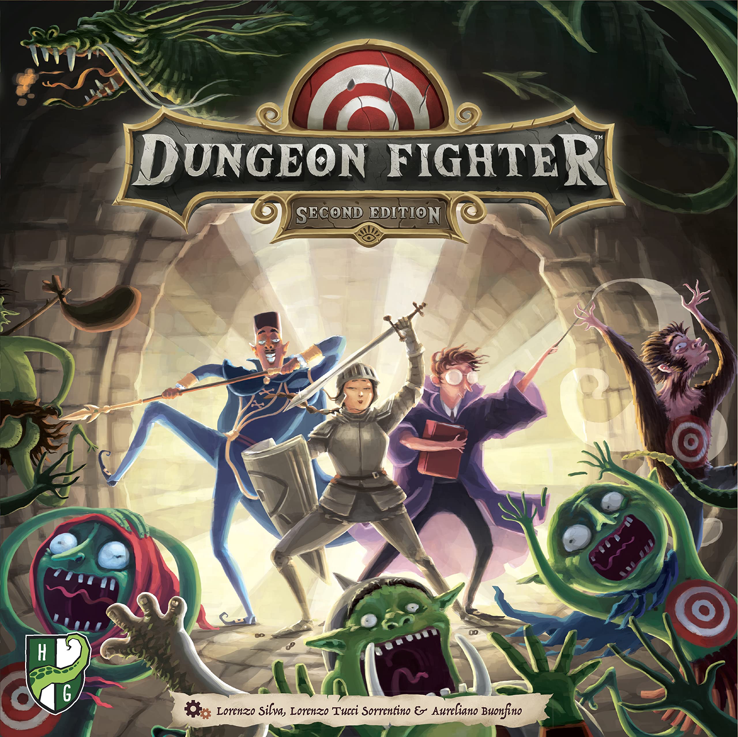 Dungeon Fighter (Second Edition) Board Game - Fantasy Dungeon-Crawling Adventure with Custom Dice 4