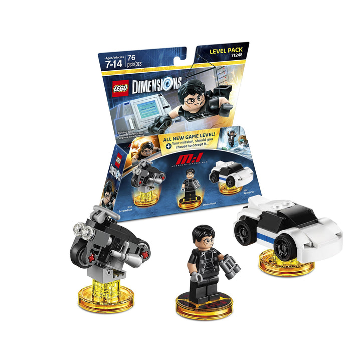 Lego Dimensions: Mission Impossible Level Pack - Buildable Action Figures & Vehicles
