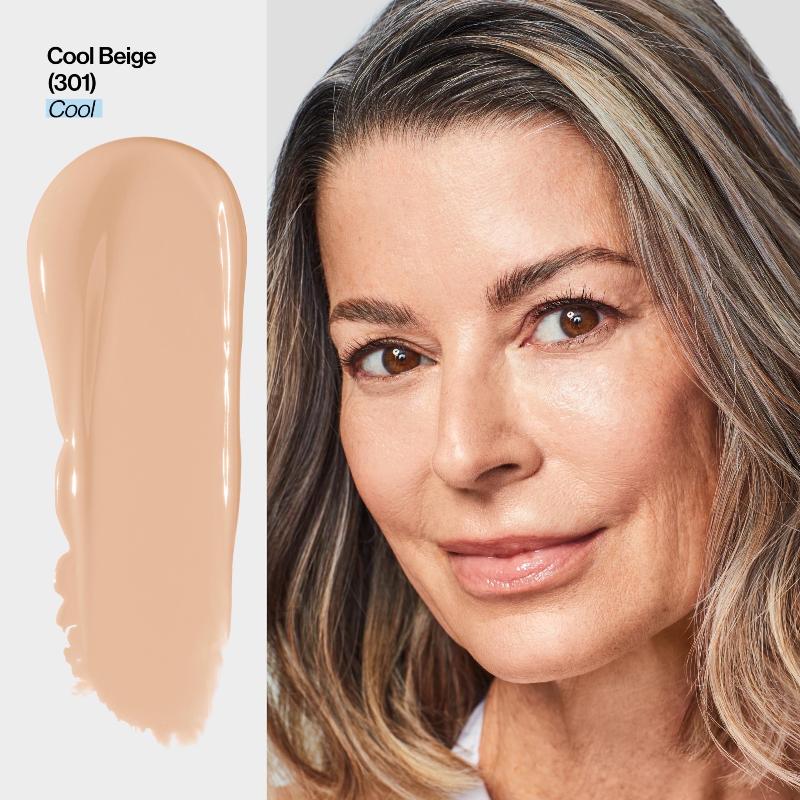 Revlon Illuminance Serum Tint - Light Buildable Coverage, Natural Glow, SPF 15, Cool Beige (28 ml)