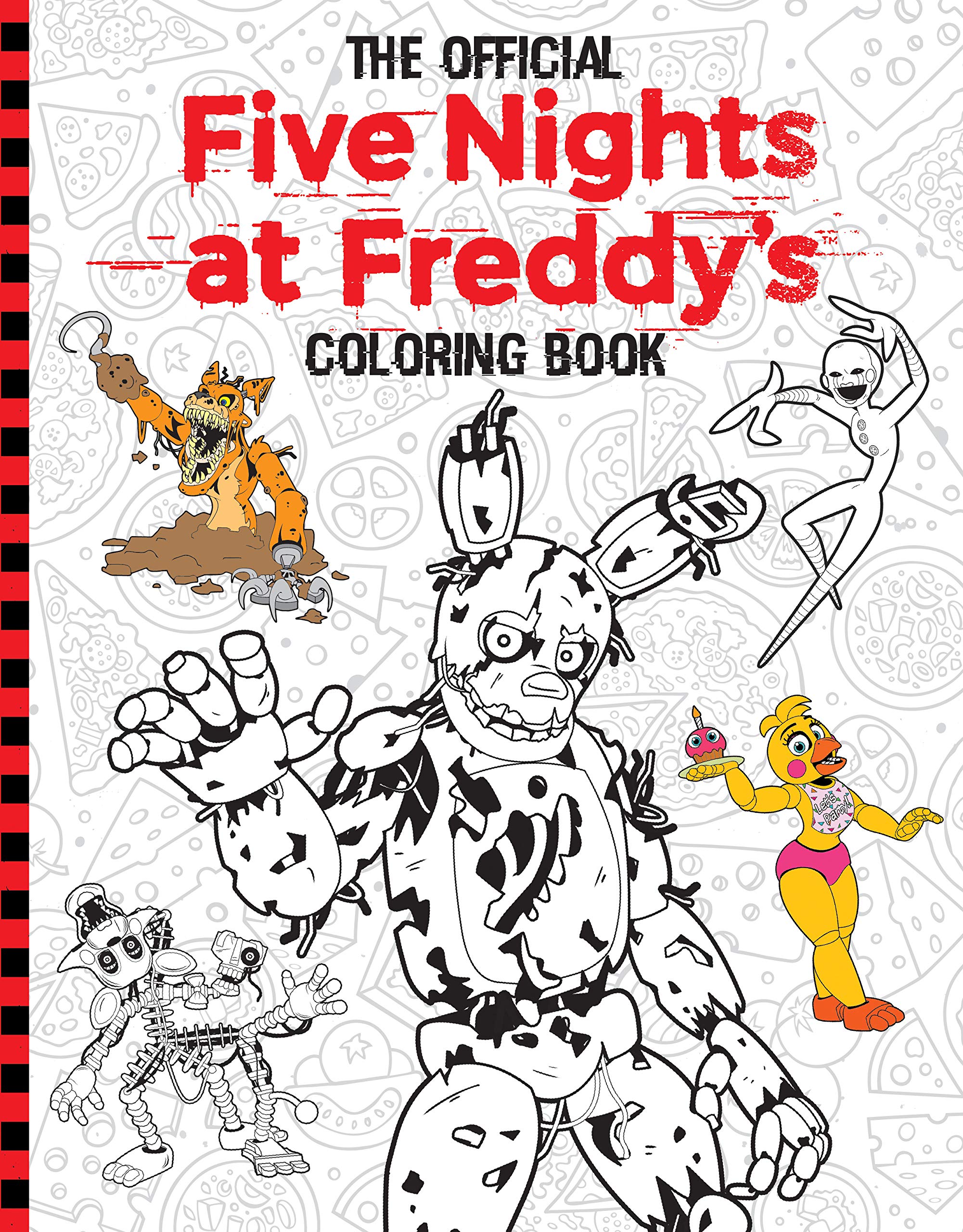 Scholastic Five Nights at Freddy's Colouring Book | 96 Pages | Paperback