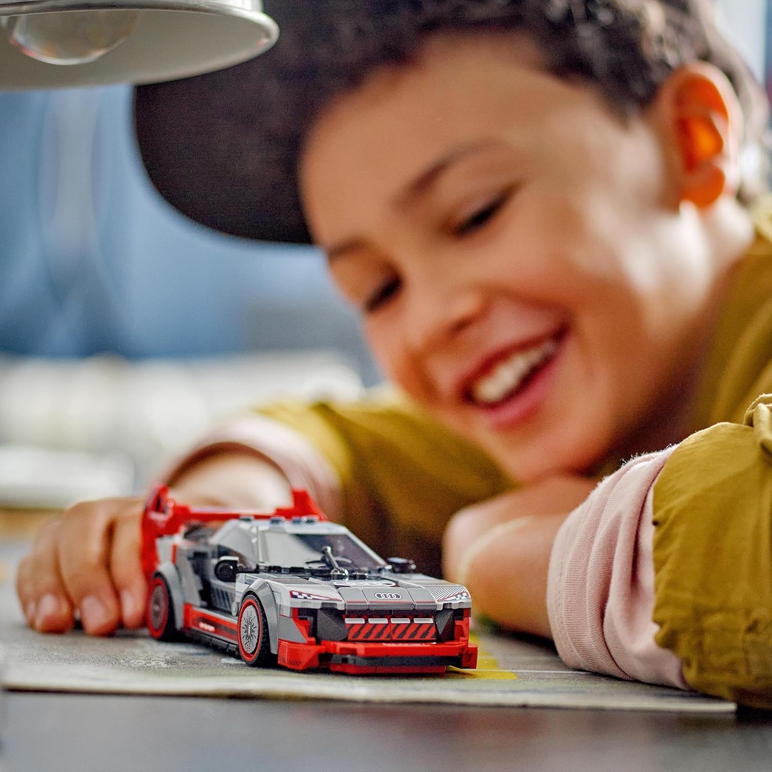 LEGO Speed Champions Audi S1 e-tron quattro Race Car Toy - Buildable Model for Ages 9+ 6