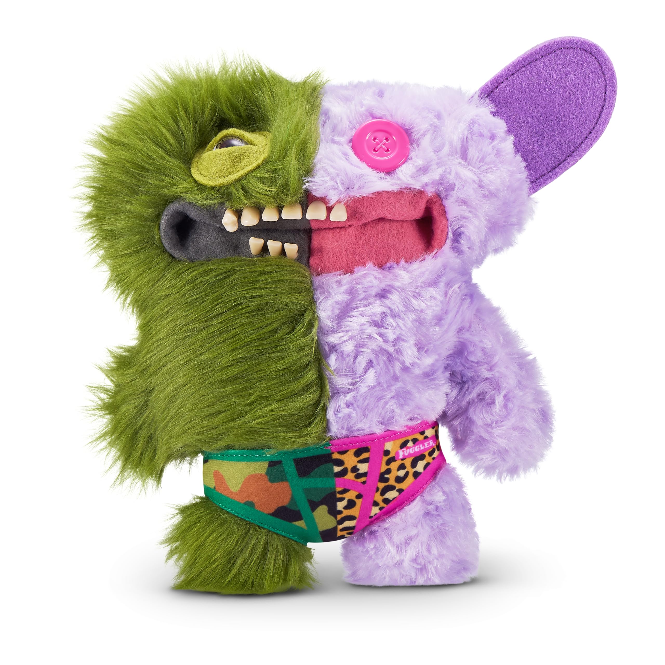 Fuggler Misfit Monsters 9-inch Series 1 - Funny Ugly Plush Toy with Human-Like Teeth 9