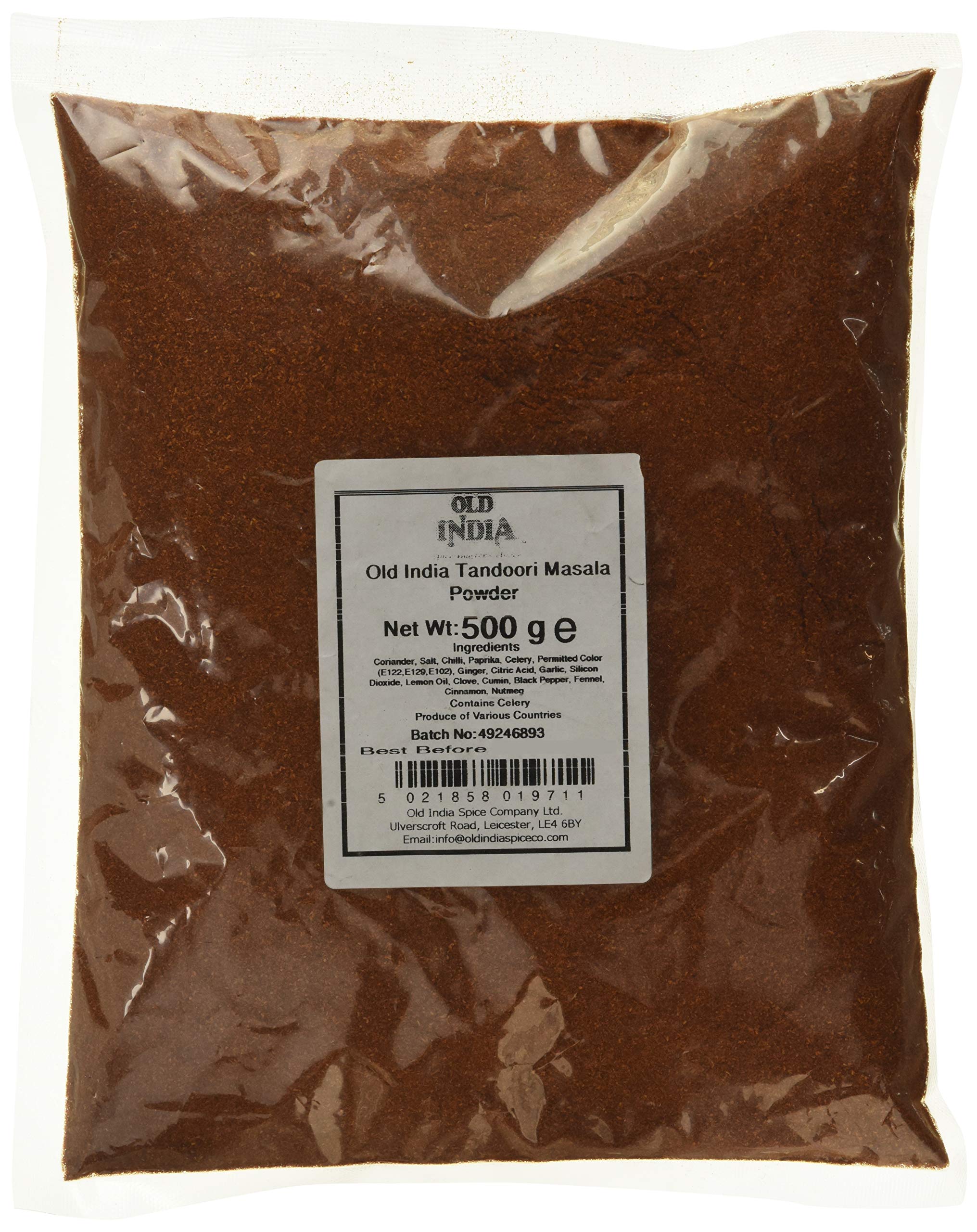 Old India Tandoori Masala Powder - 100% Natural Indian Seasoning | 500g