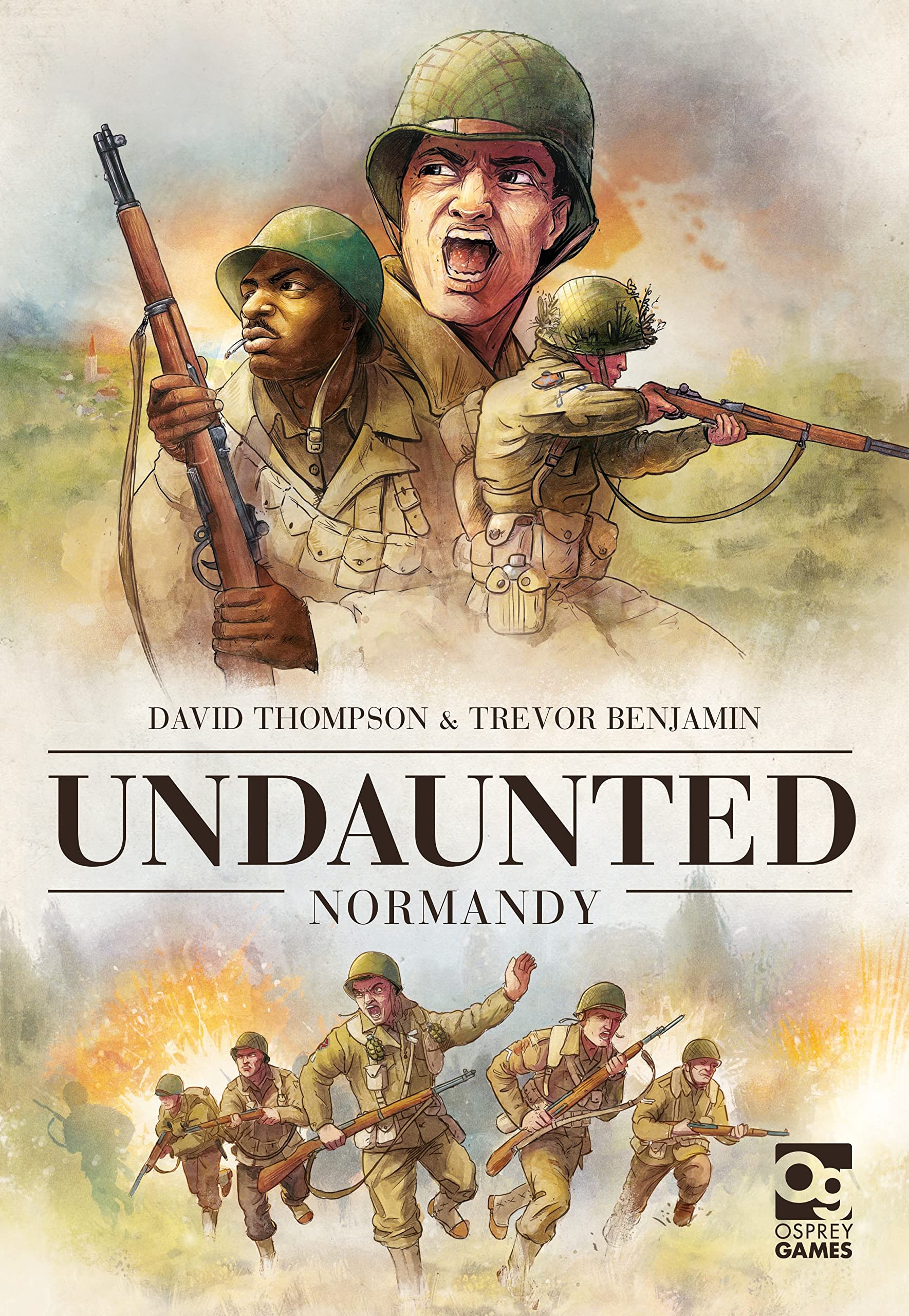 Osprey Games Undaunted: Normandy Board Game | Ages 14+ | 2 Players | 45 to 60 Minutes