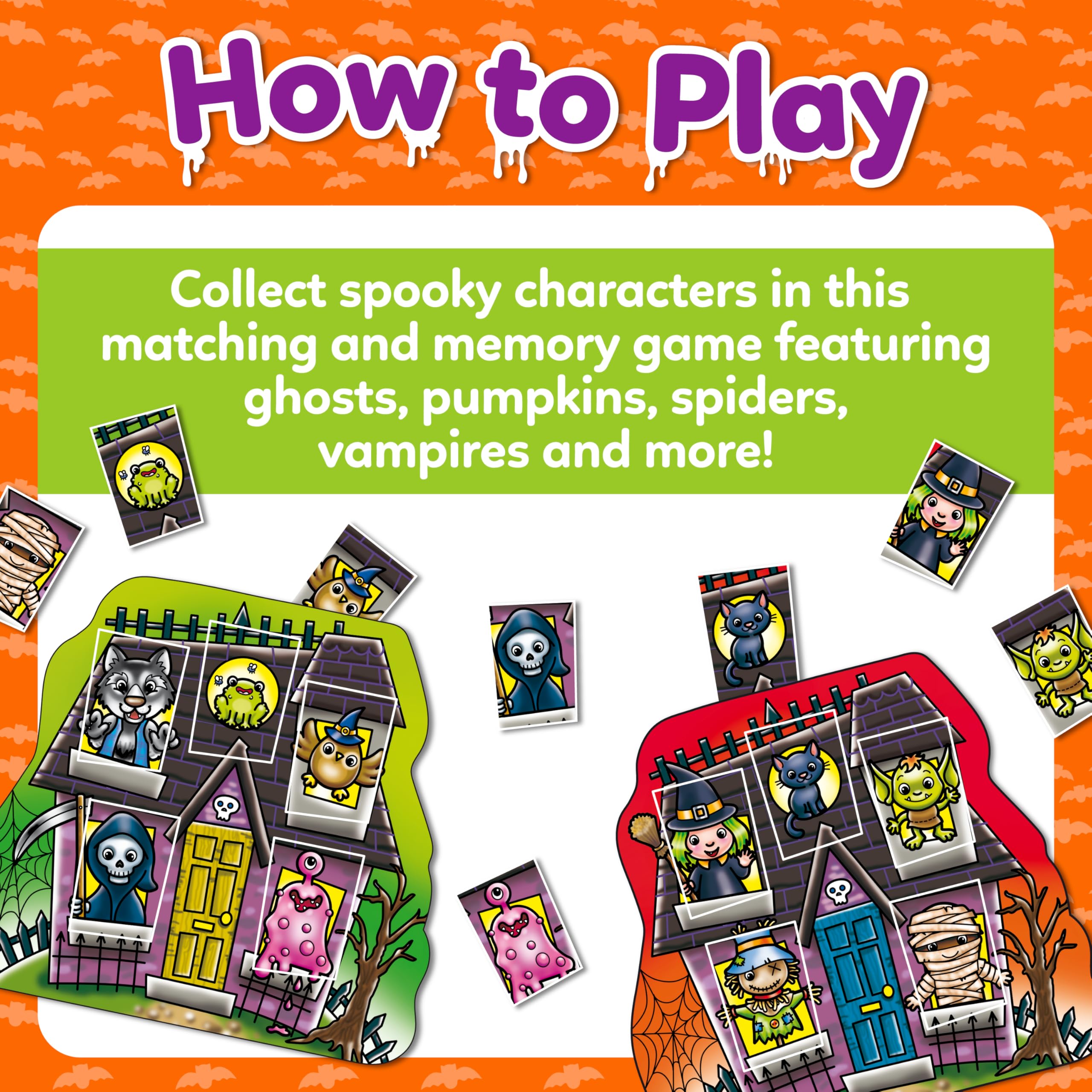 Orchard Toys Haunted House Lotto - Compact Board Game for Kids Ages 3-6 5
