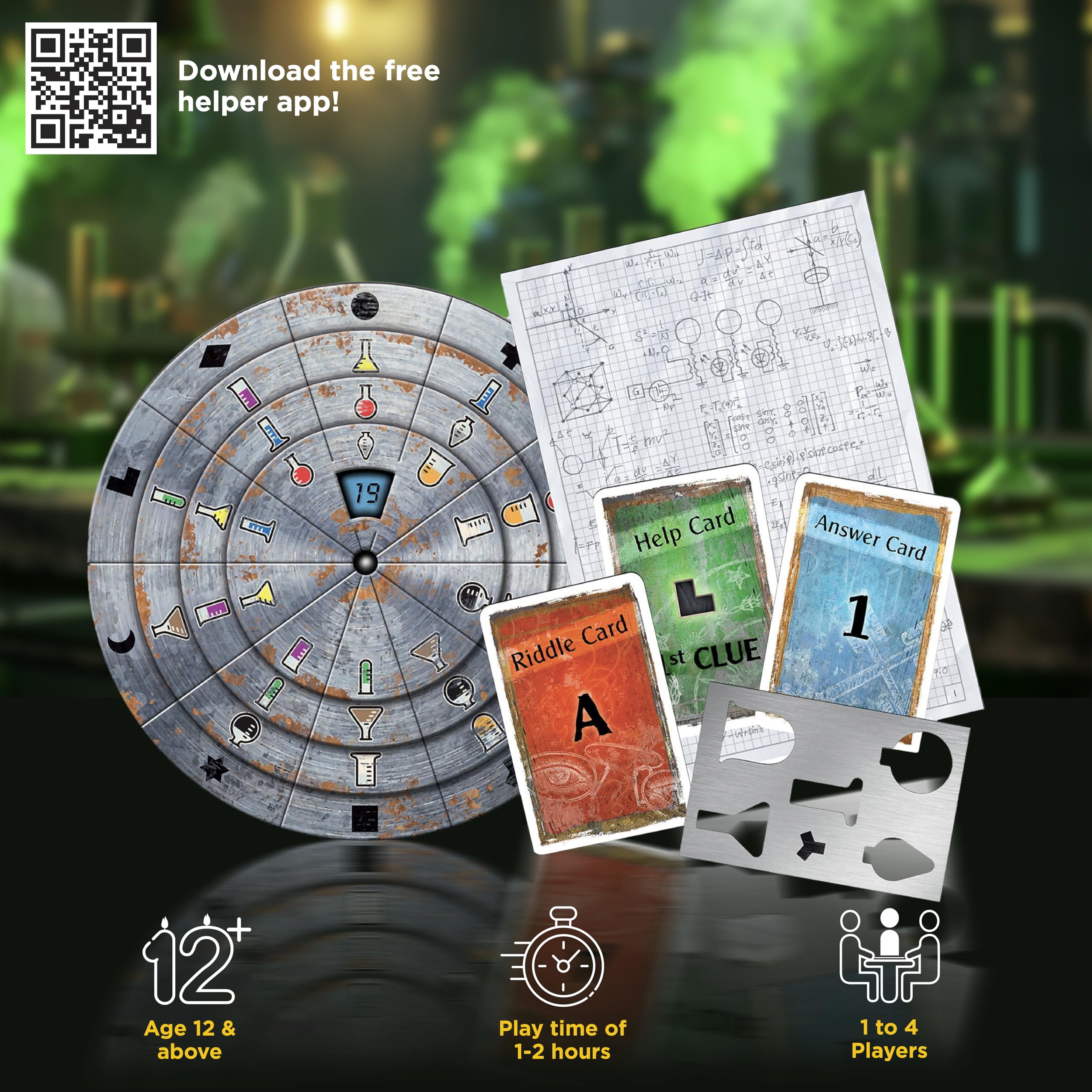 Thames & Kosmos EXIT: The Secret Lab Escape Room Card Game 9