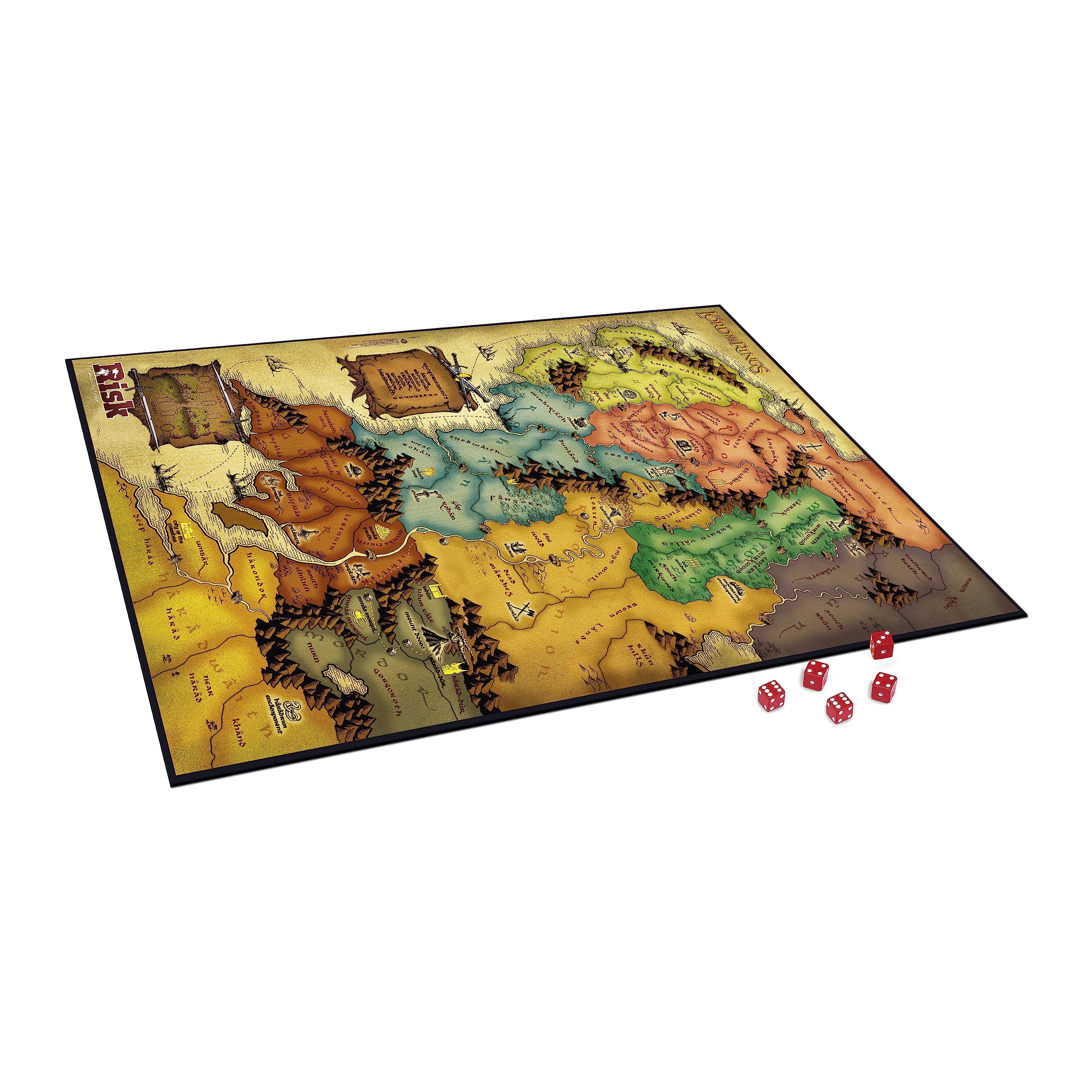 Winning Moves Lord of the Rings RISK Strategy Board Game - Classic Edition, 2-4 Players, Ages 18+ 3