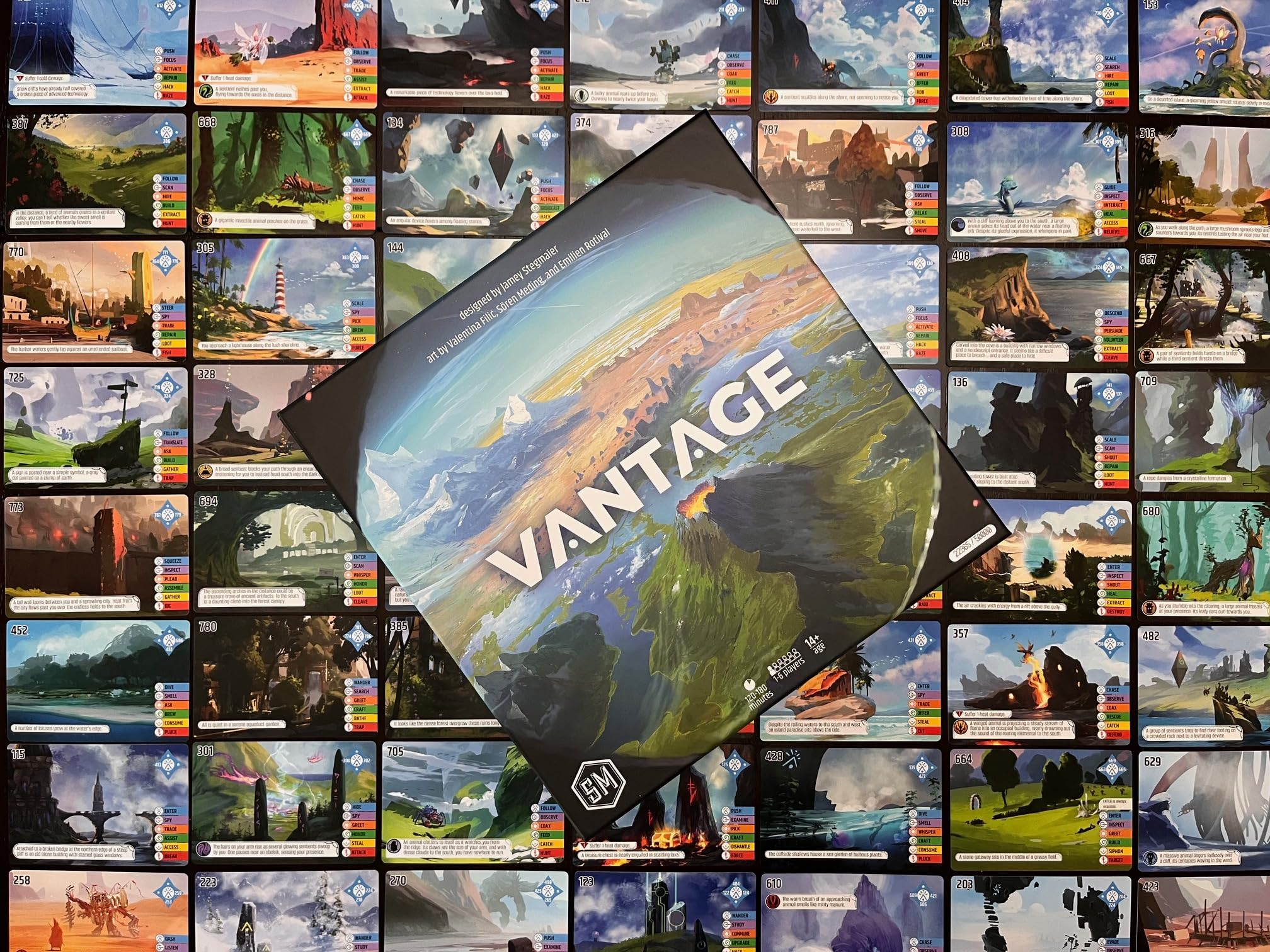 Stonemaier Games Vantage Cooperative Open World Board Game for Ages 14+ 9