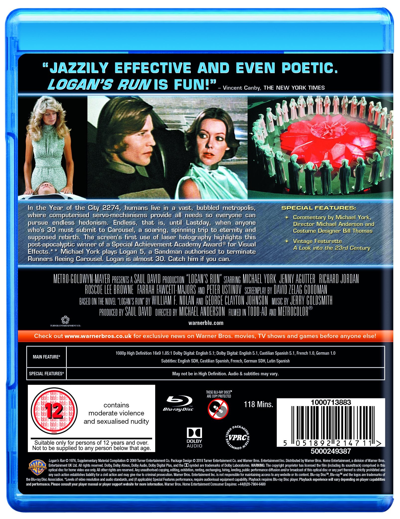 Logan's Run [Blu-ray] 3