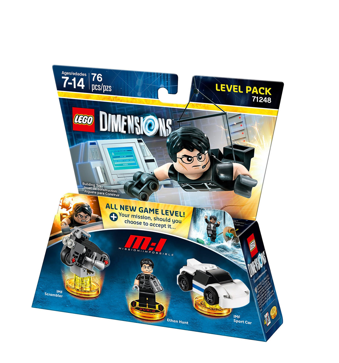 Lego Dimensions: Mission Impossible Level Pack - Buildable Action Figures & Vehicles