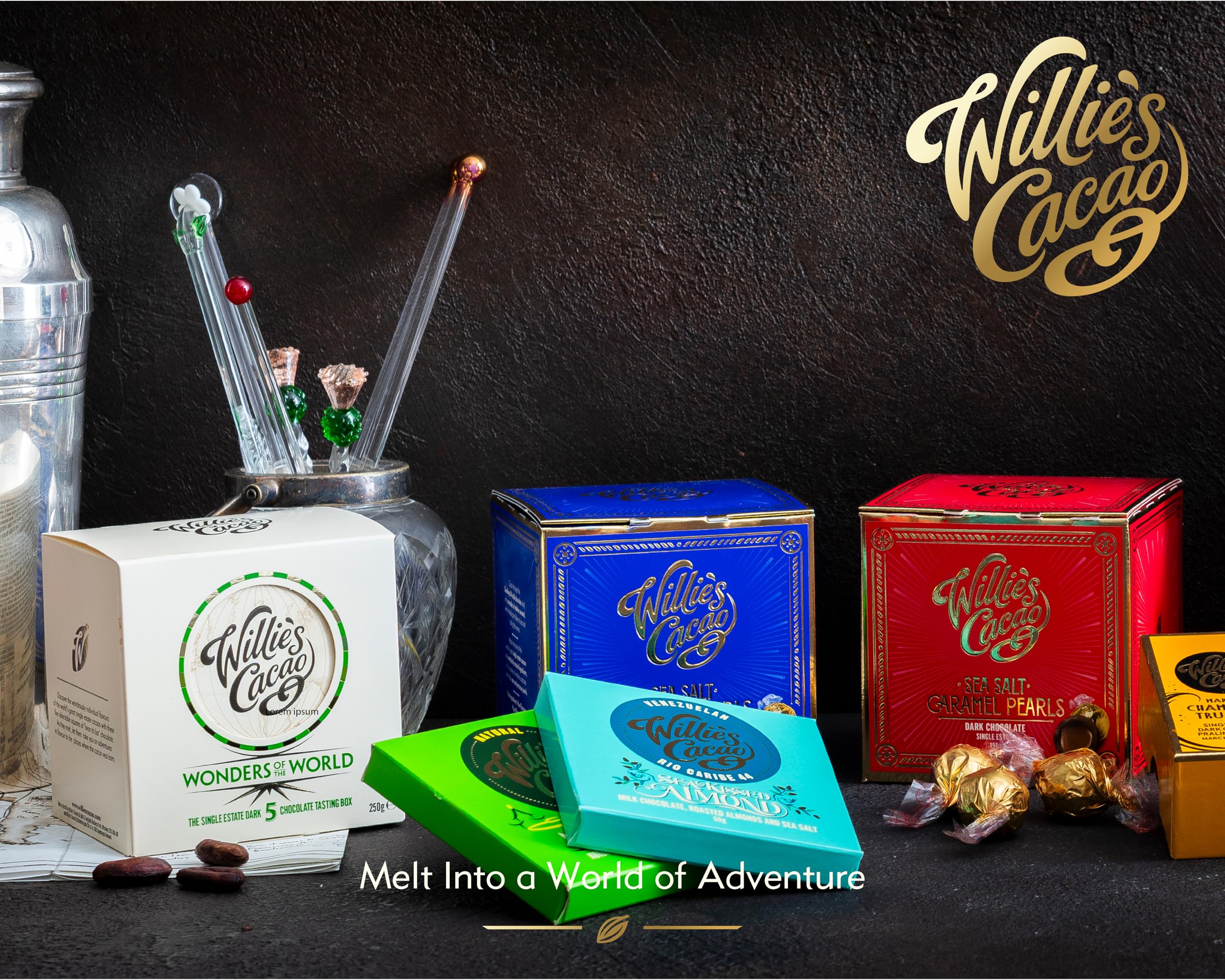 Willie's Cacao - Sambirano 55% Dark Chocolate Bar - 50g - Juicy Fruity Note 10