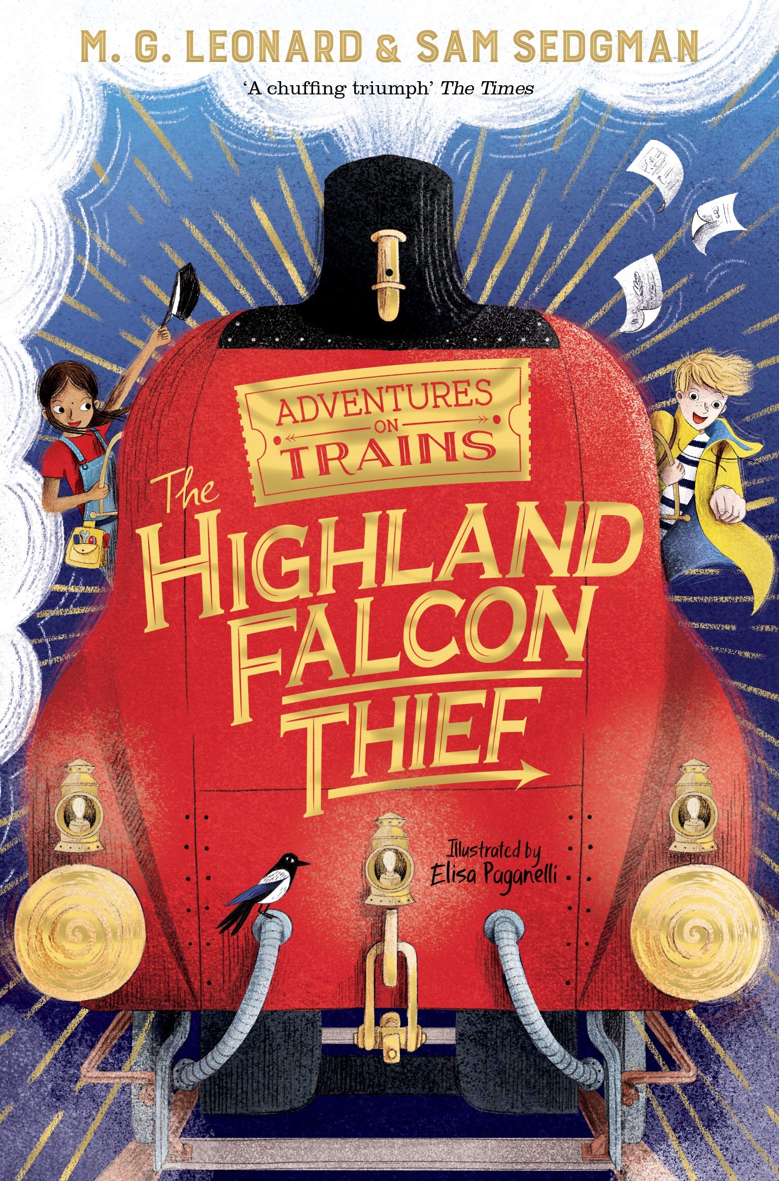 MACMILLAN The Highland Falcon Thief (Adventures on Trains) Paperback 1