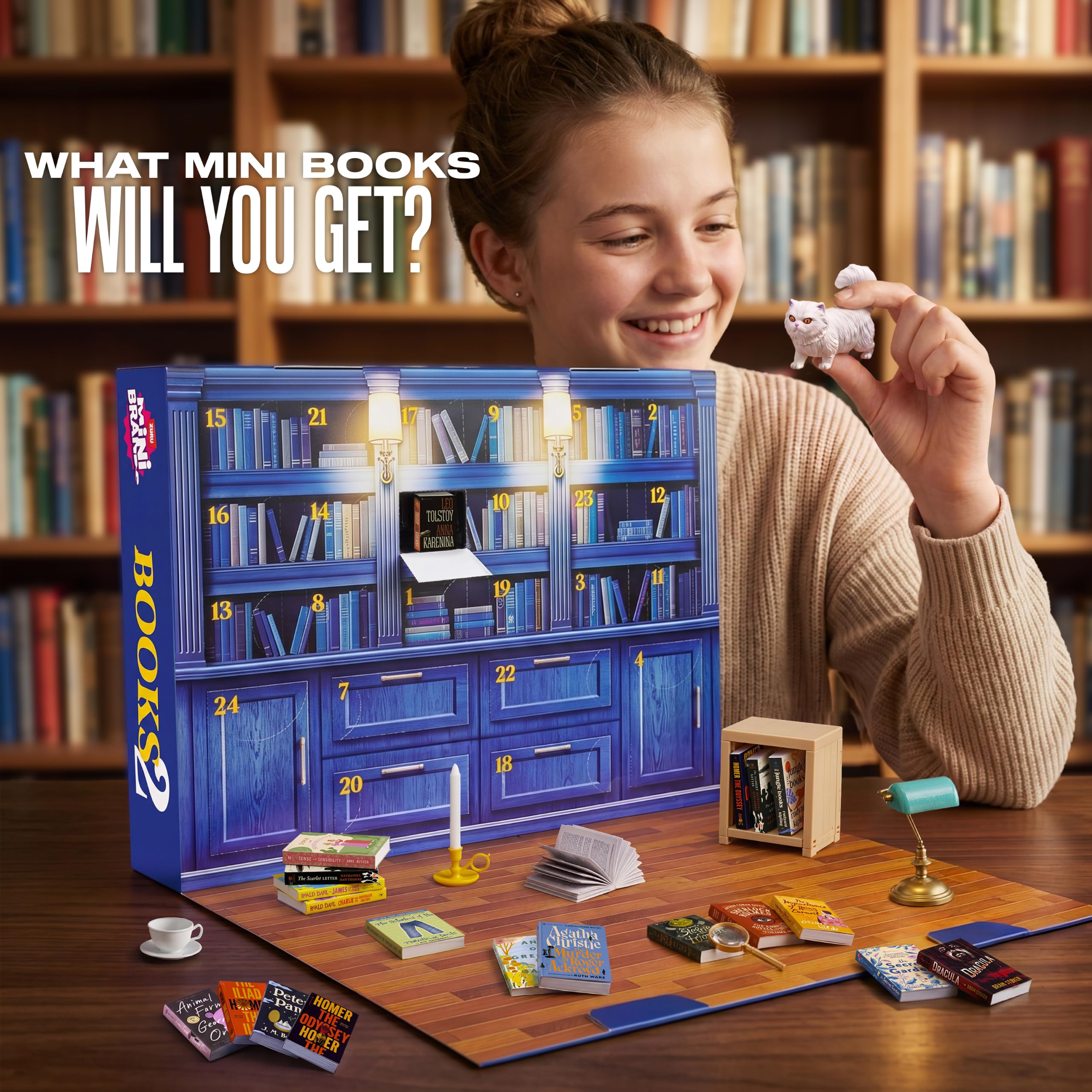 Mini Brands Toy Advent Calendar - 24 Mini Books & Accessories | ZURU 6