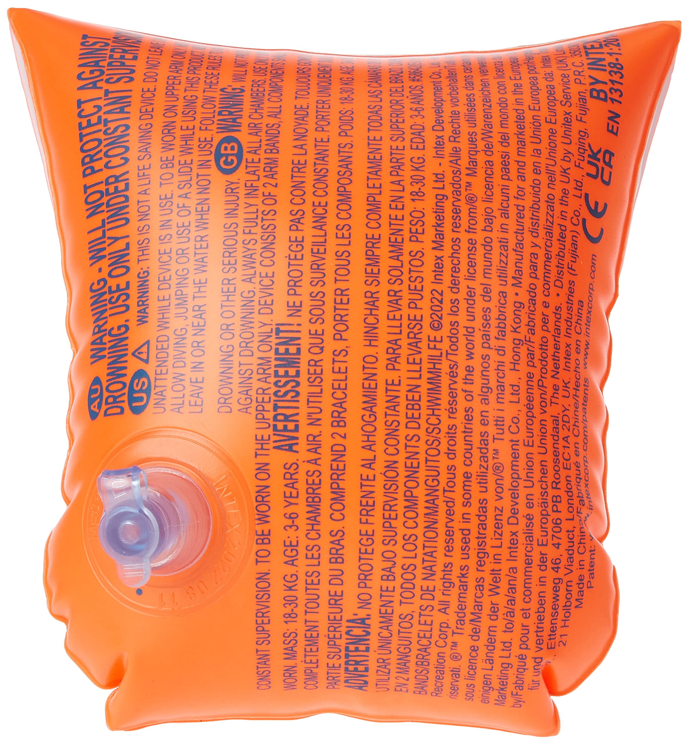 Intex 58641EU Deluxe Large Swimming Arm Bands - For Kids Ages 6-12 7