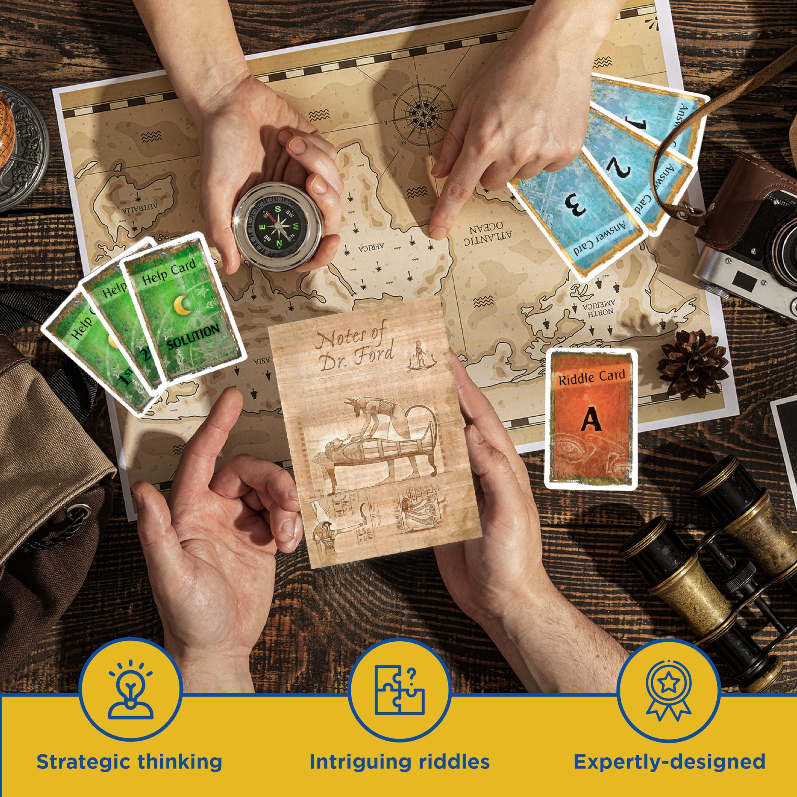 Thames & Kosmos EXIT - The Pharaoh's Tomb Board Game 6