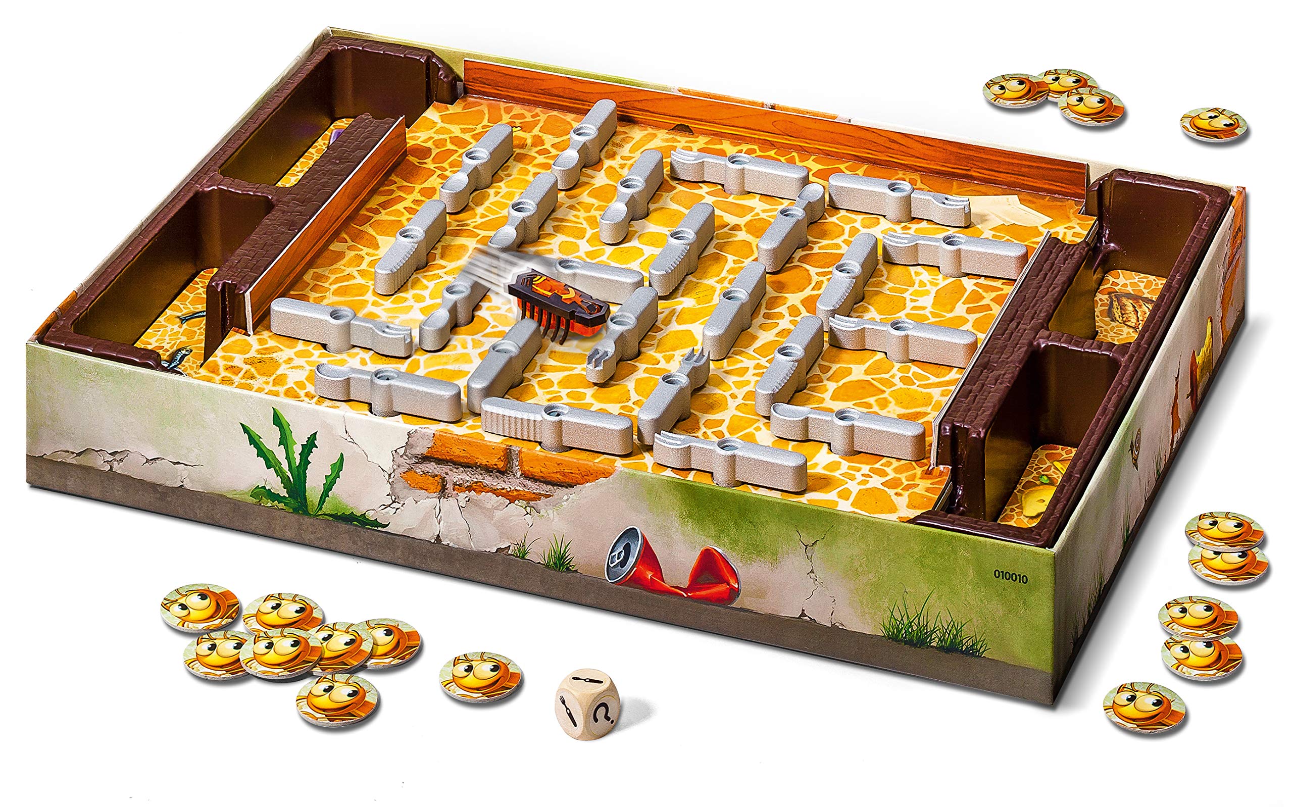 Ravensburger Bugs in the Kitchen Board Game for Kids Age 6 and Up - 2 to 4 Players with HEXBUG Nano 9