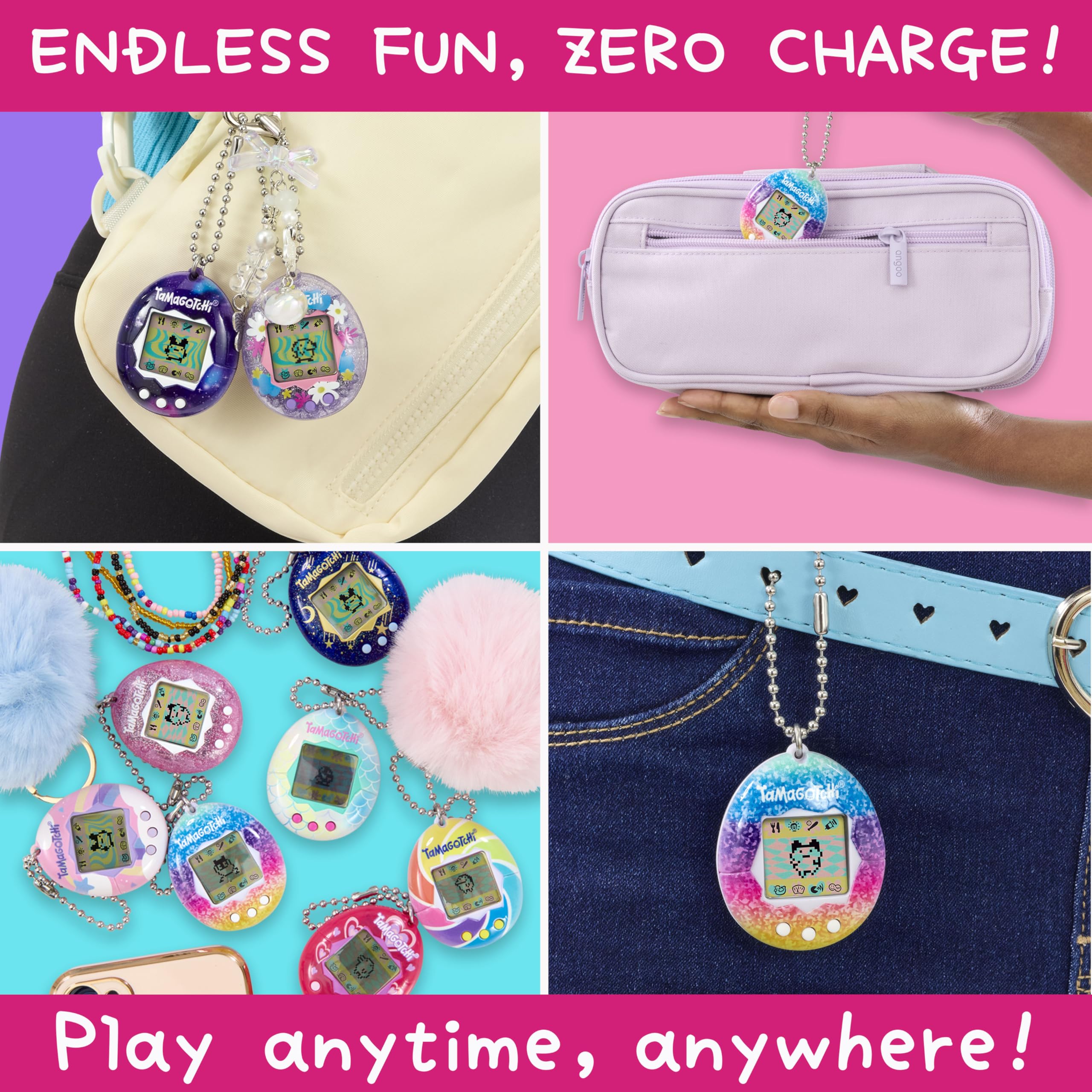 Bandai Tamagotchi Original Mermaid Shell - Retro Virtual Pet Toy for Kids & Adults 8+ 14
