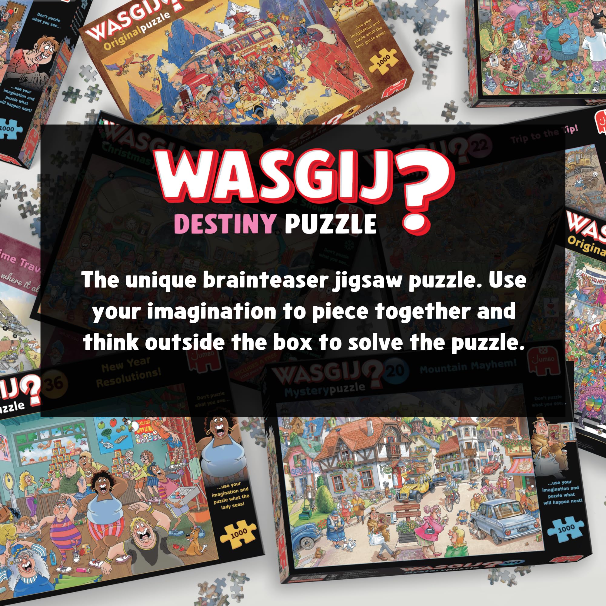 Wasgij Destiny 27: Café to Latte! 1000 Piece Jigsaw Puzzle for Adults 4