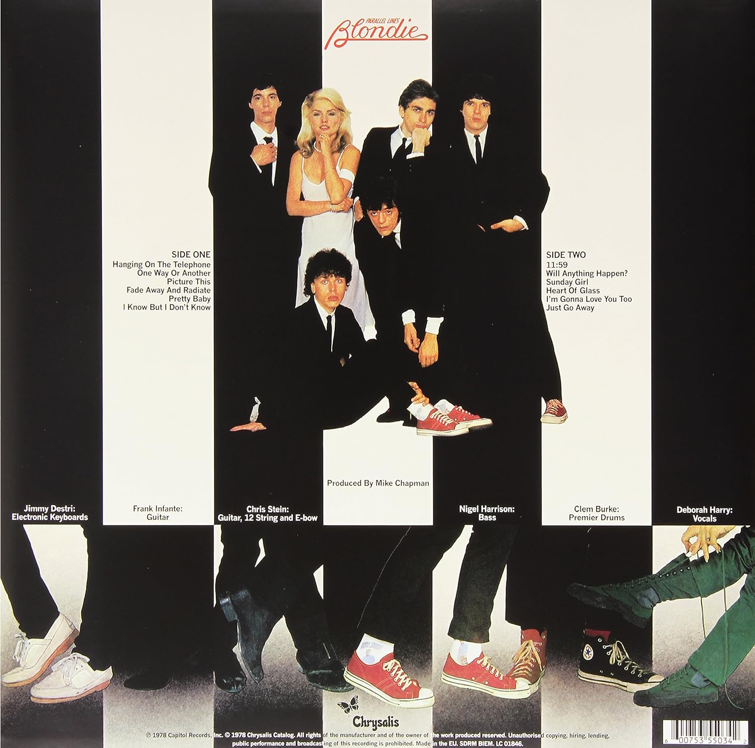 Blondie - Parallel Lines VINYL 2