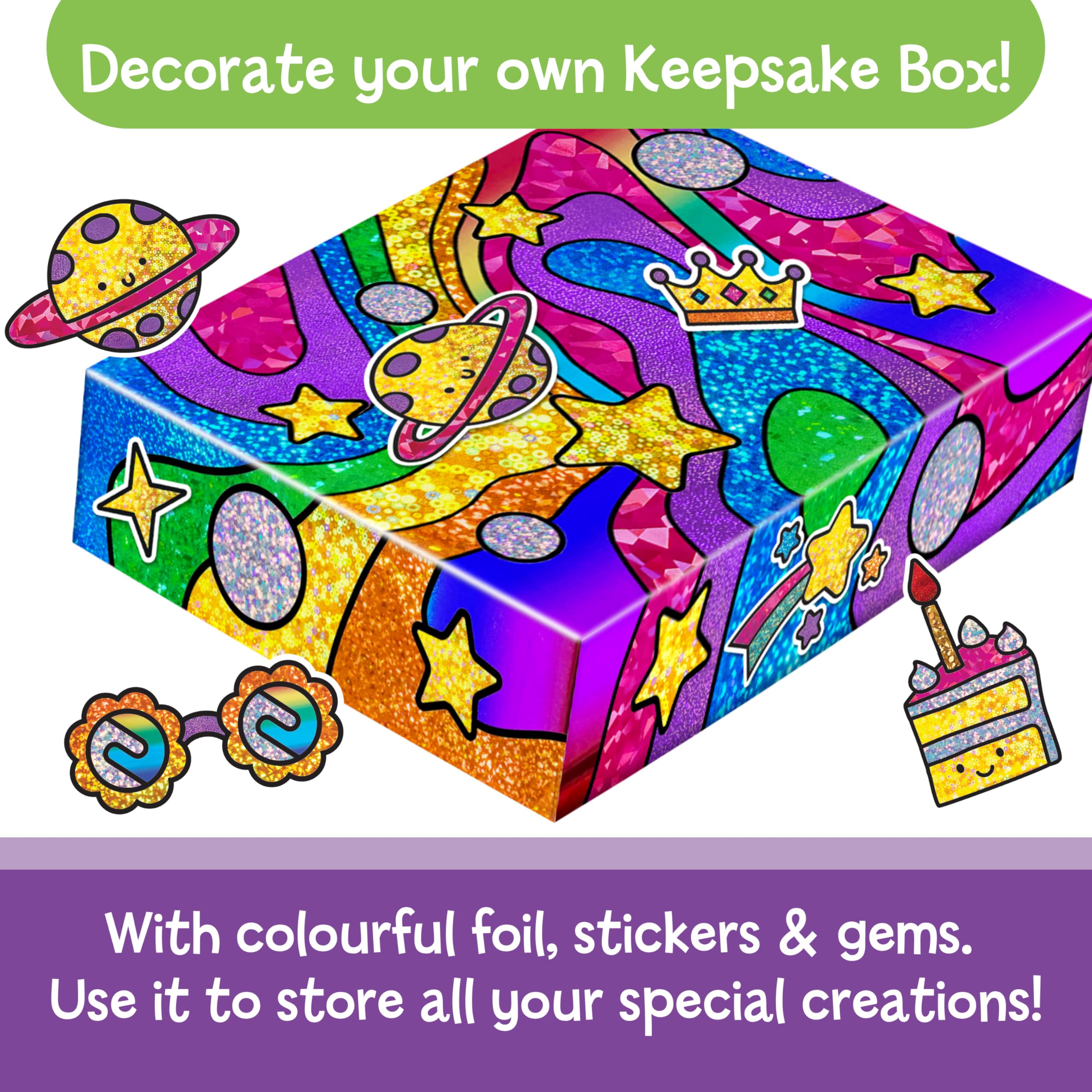 Galt Mega Foil Craft Set - Mess-Free Art for Kids Ages 8+ 5