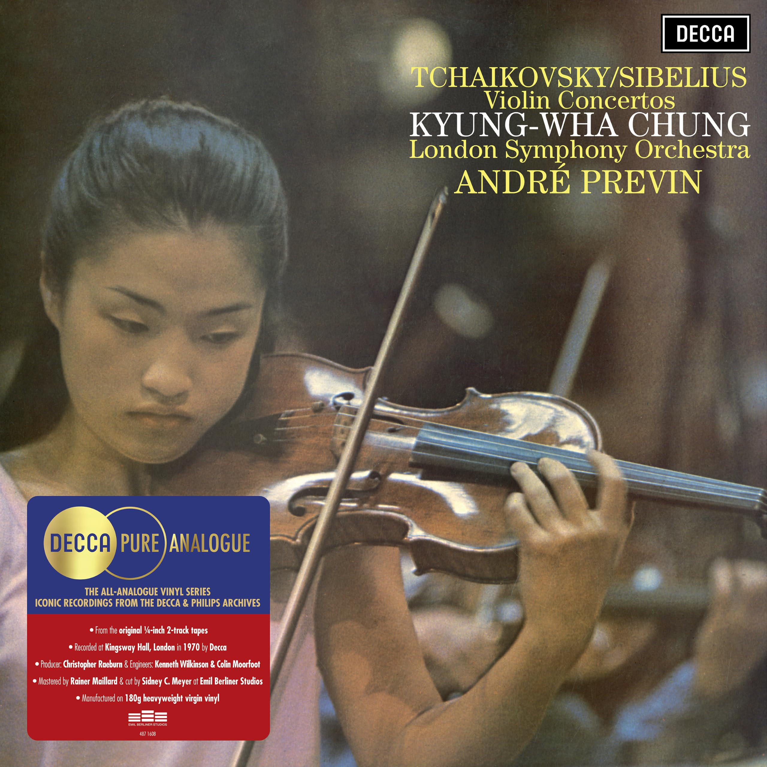 Tchaikovsky & Sibelius - Violin Concertos [VINYL]