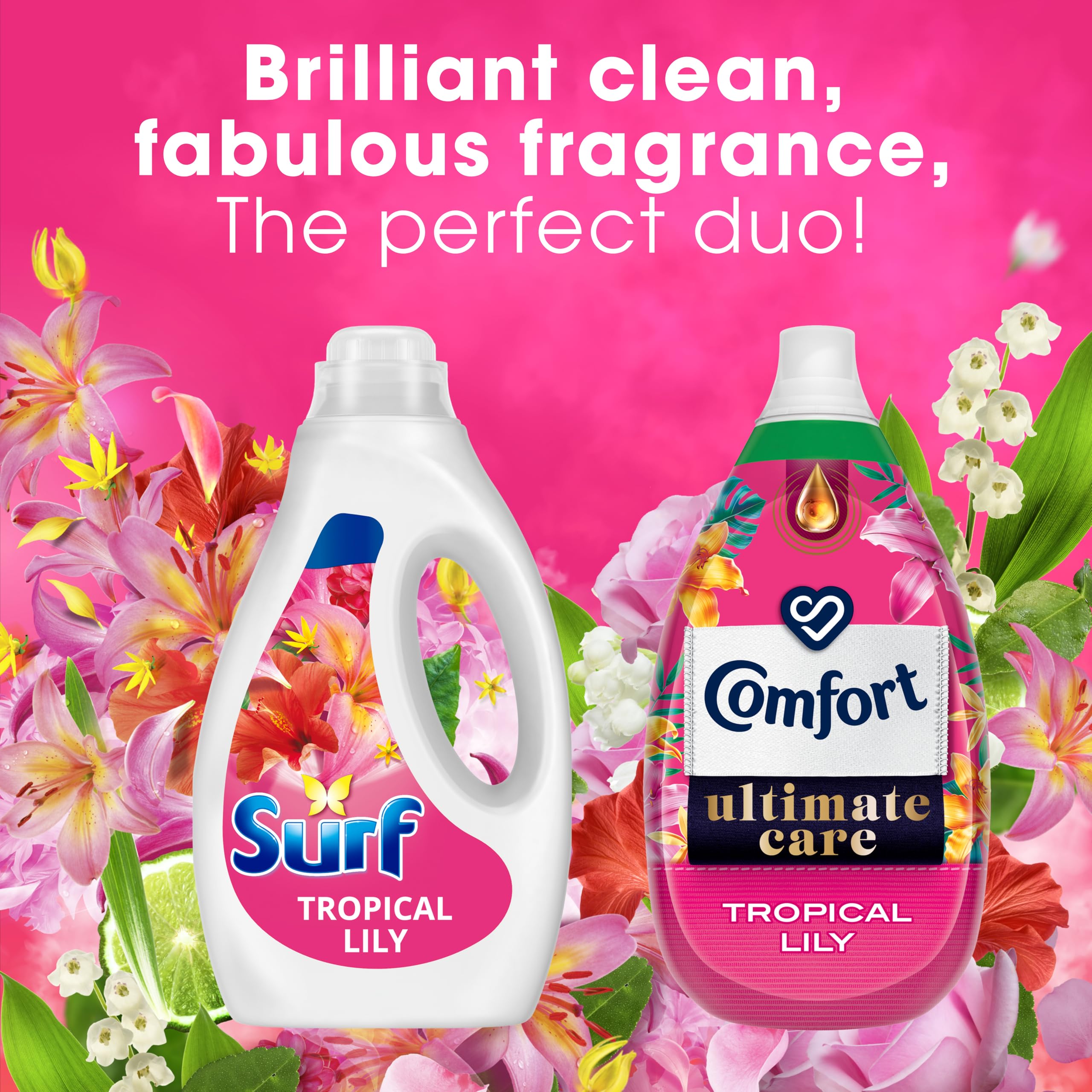 Surf Tropical Lily Laundry Washing Liquid Detergent (1.5L) 5