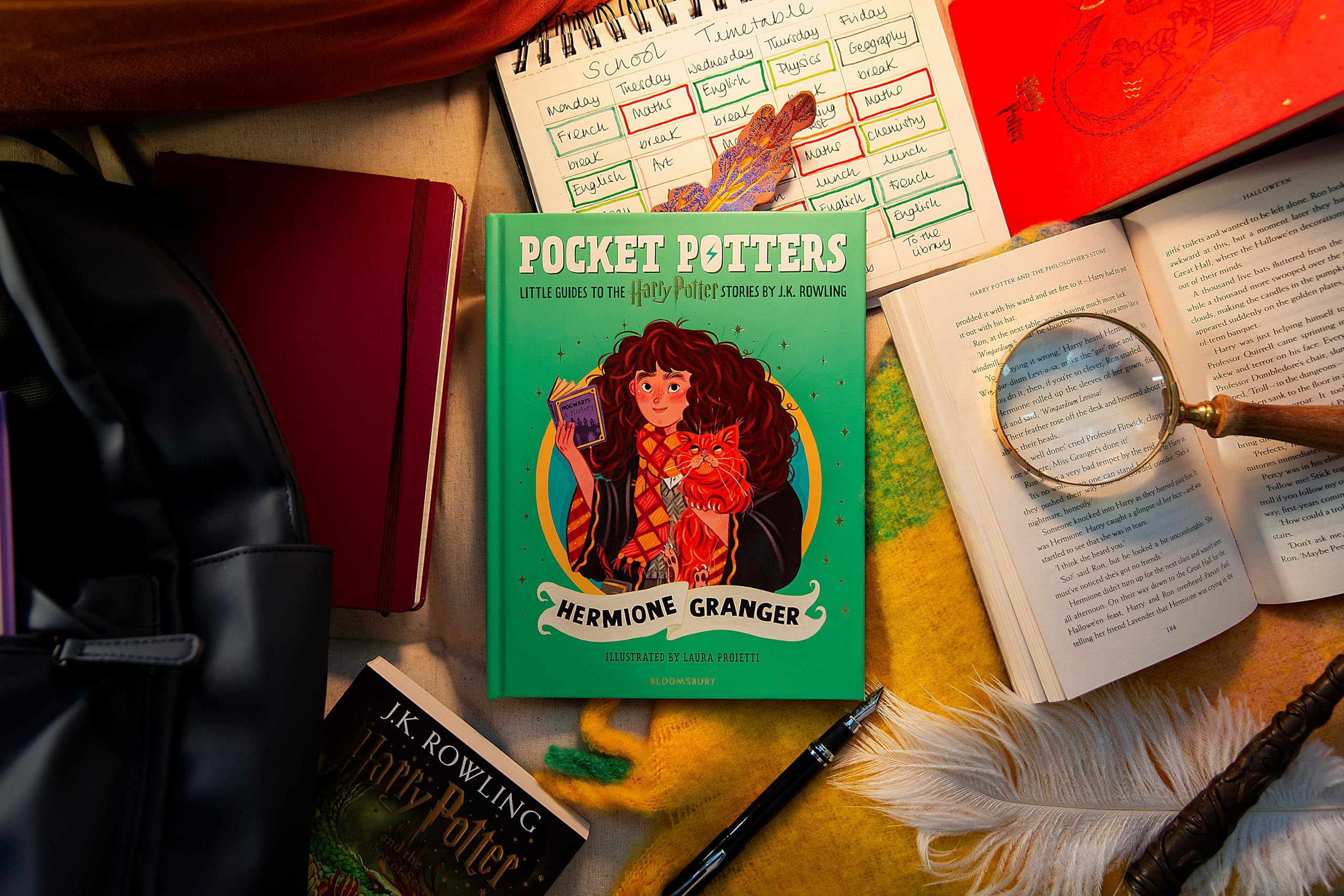 Bloomsbury Hermione Granger Pocket Potters - Hardcover, English | Ages 7+ 7
