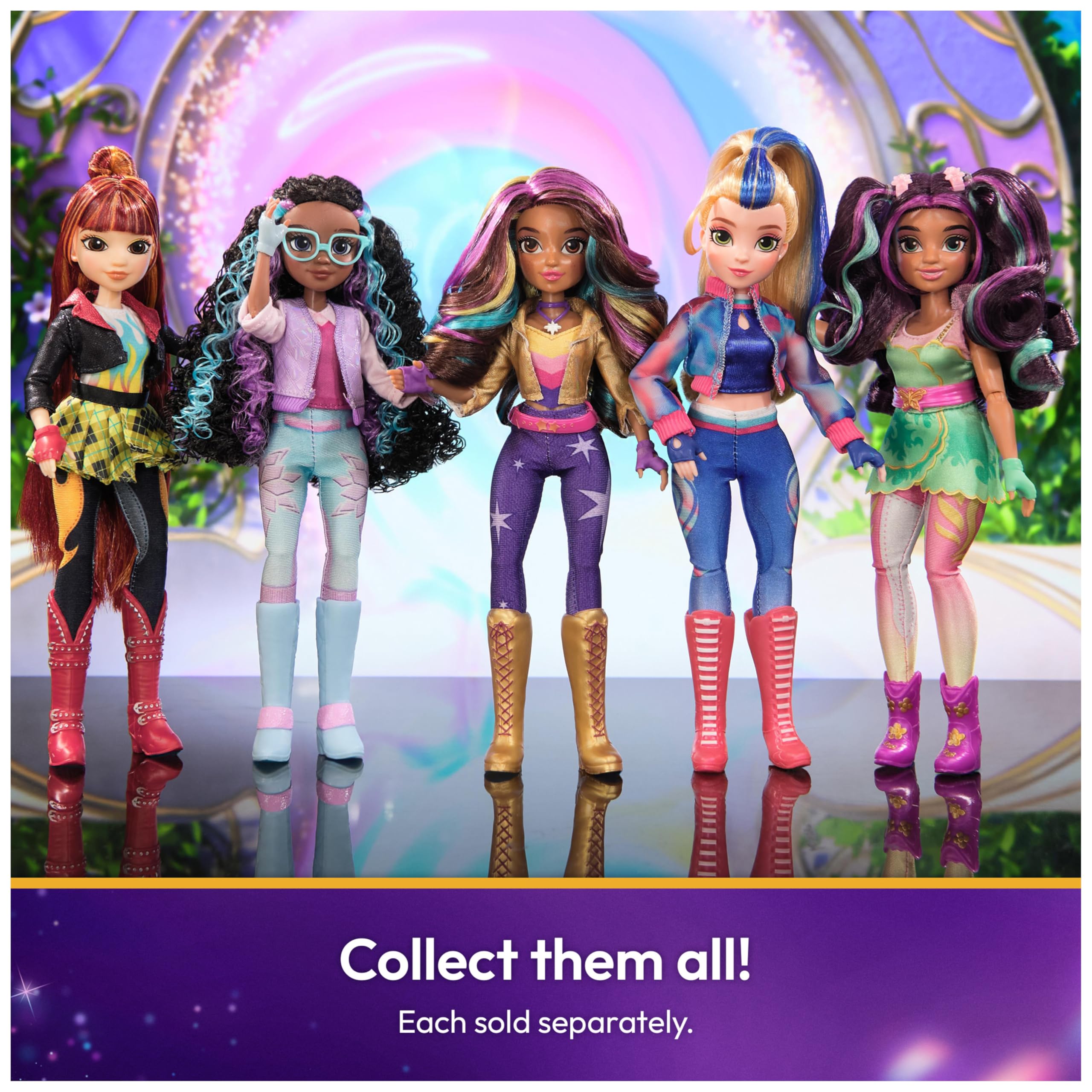Unicorn Academy Layla Doll with Highlighted Hair - 24cm Fashion Doll & 5 Accessories 9